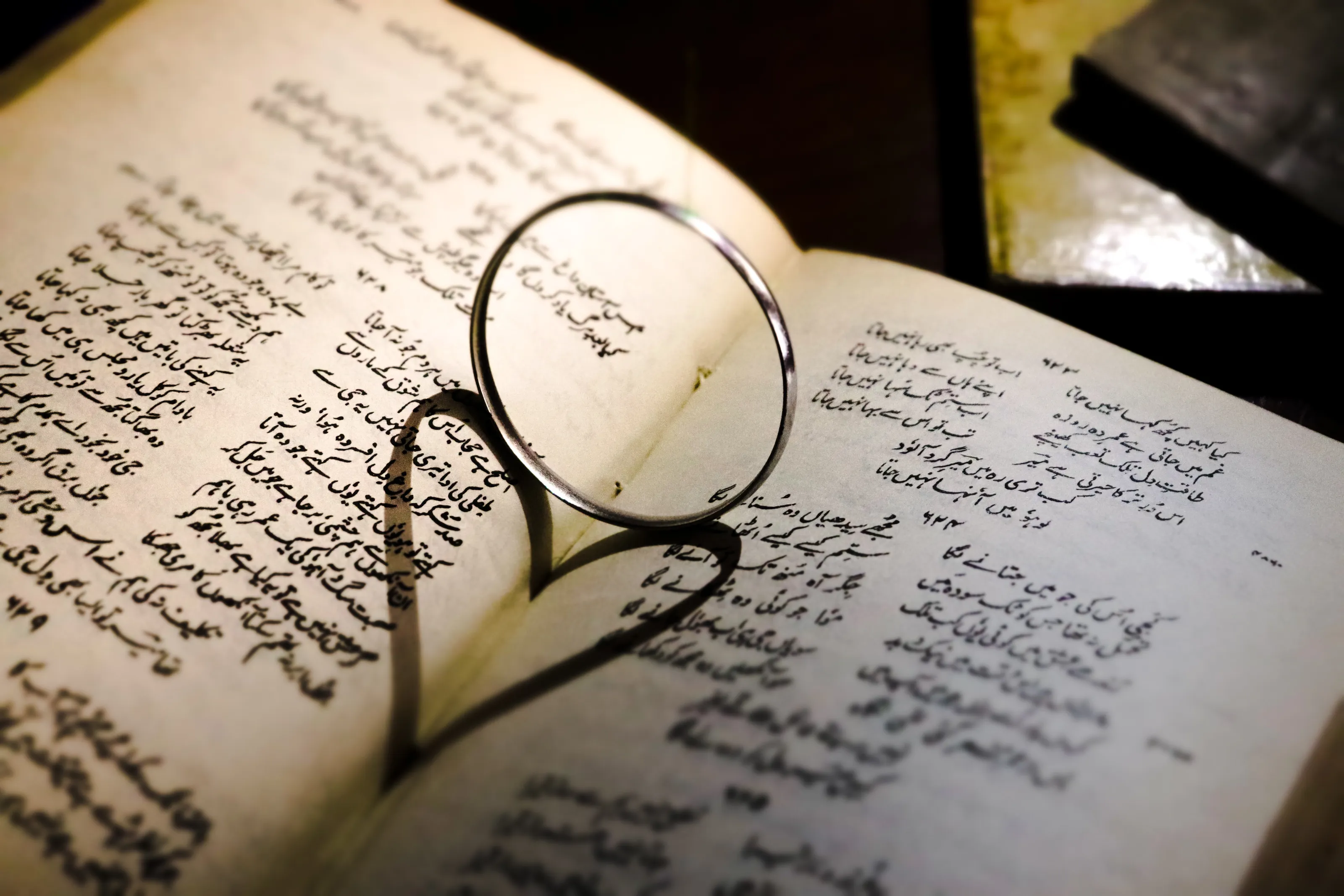 How can our love die if its written in these pages...?