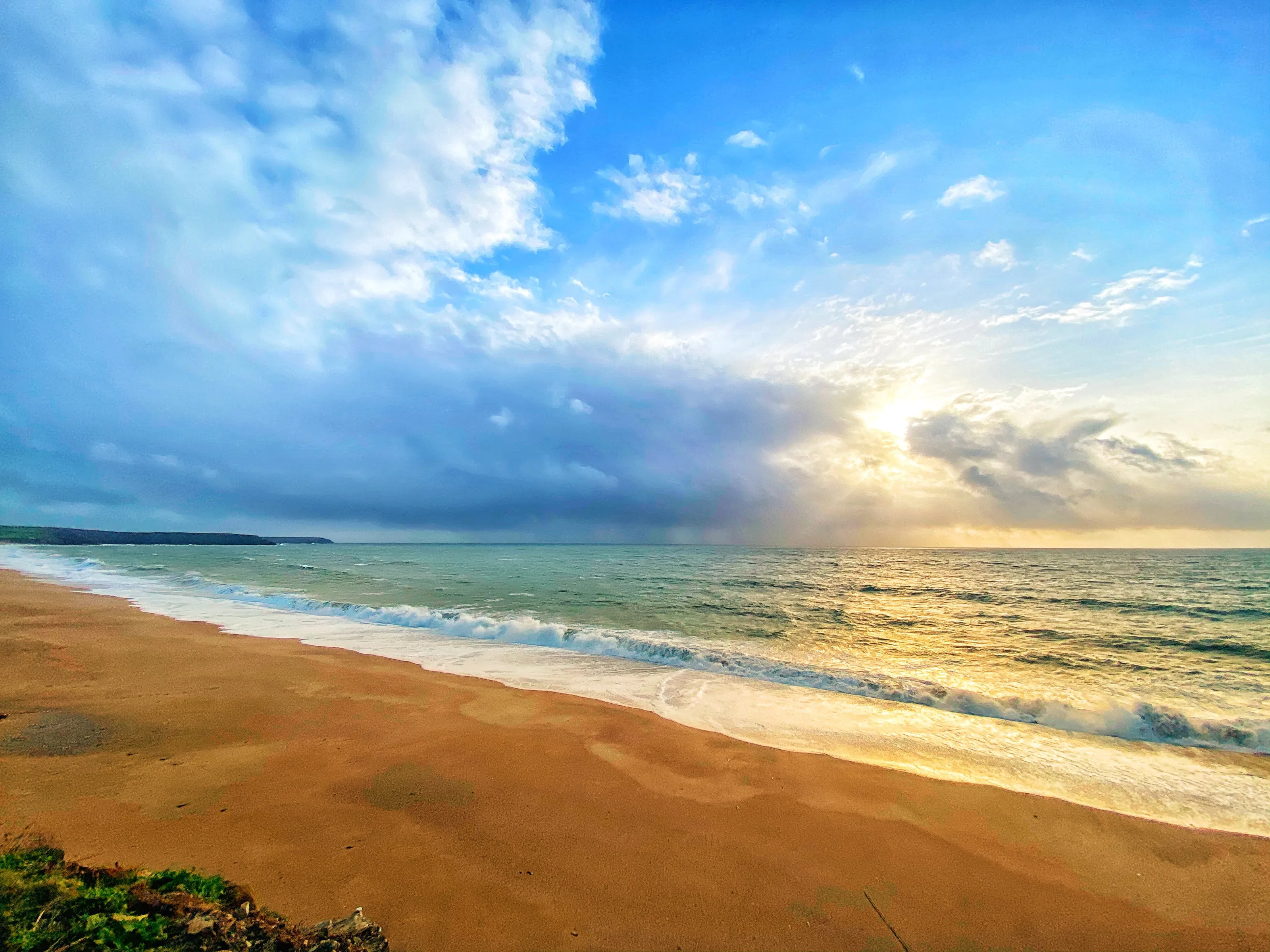 Loe Bar Beach Cornwall