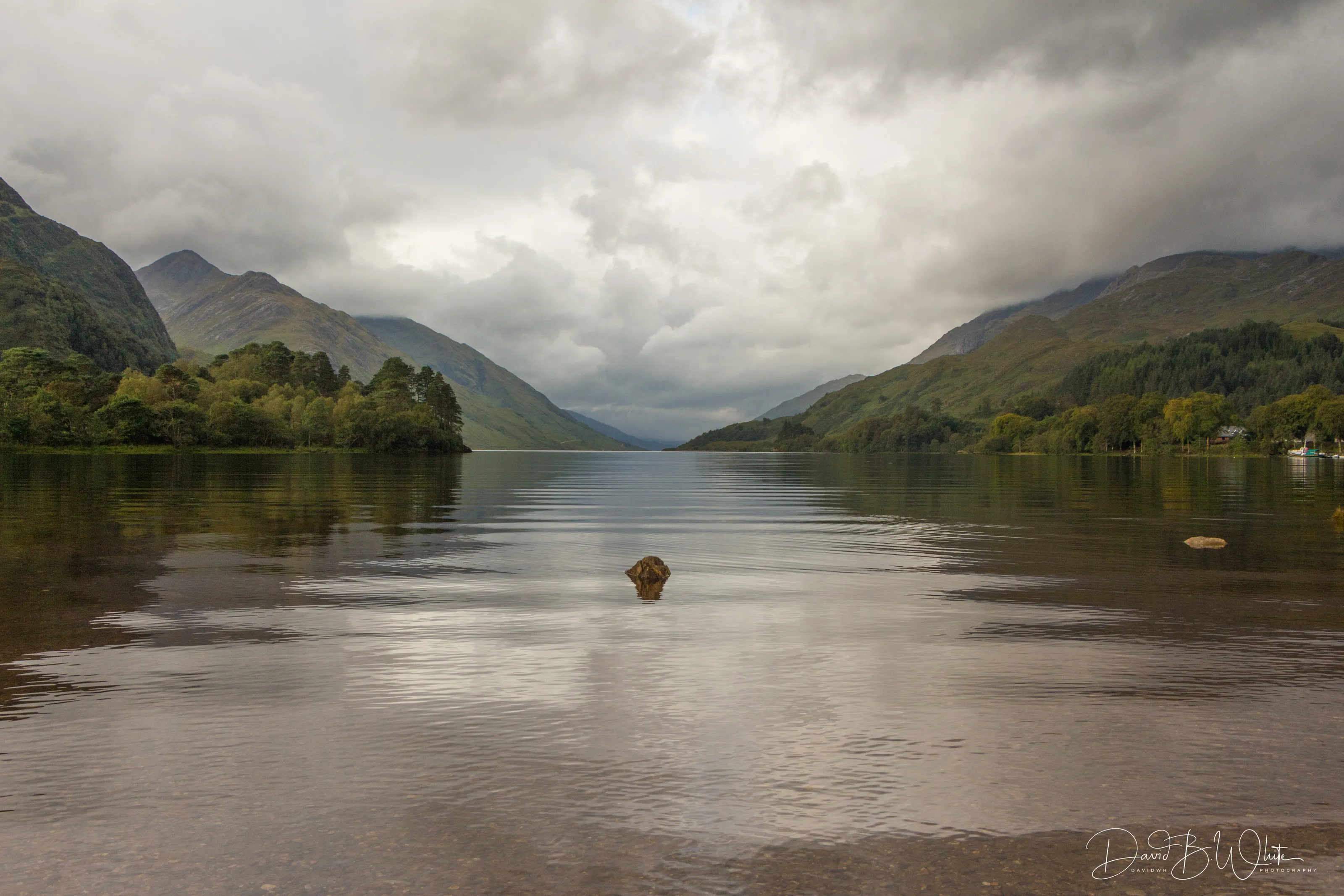 Ripples on a still day