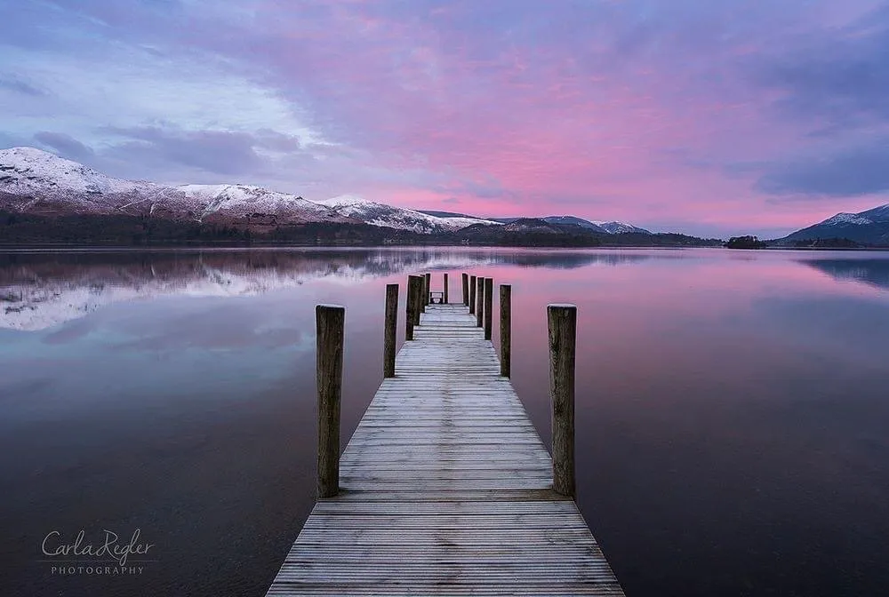 Sunrise reflections