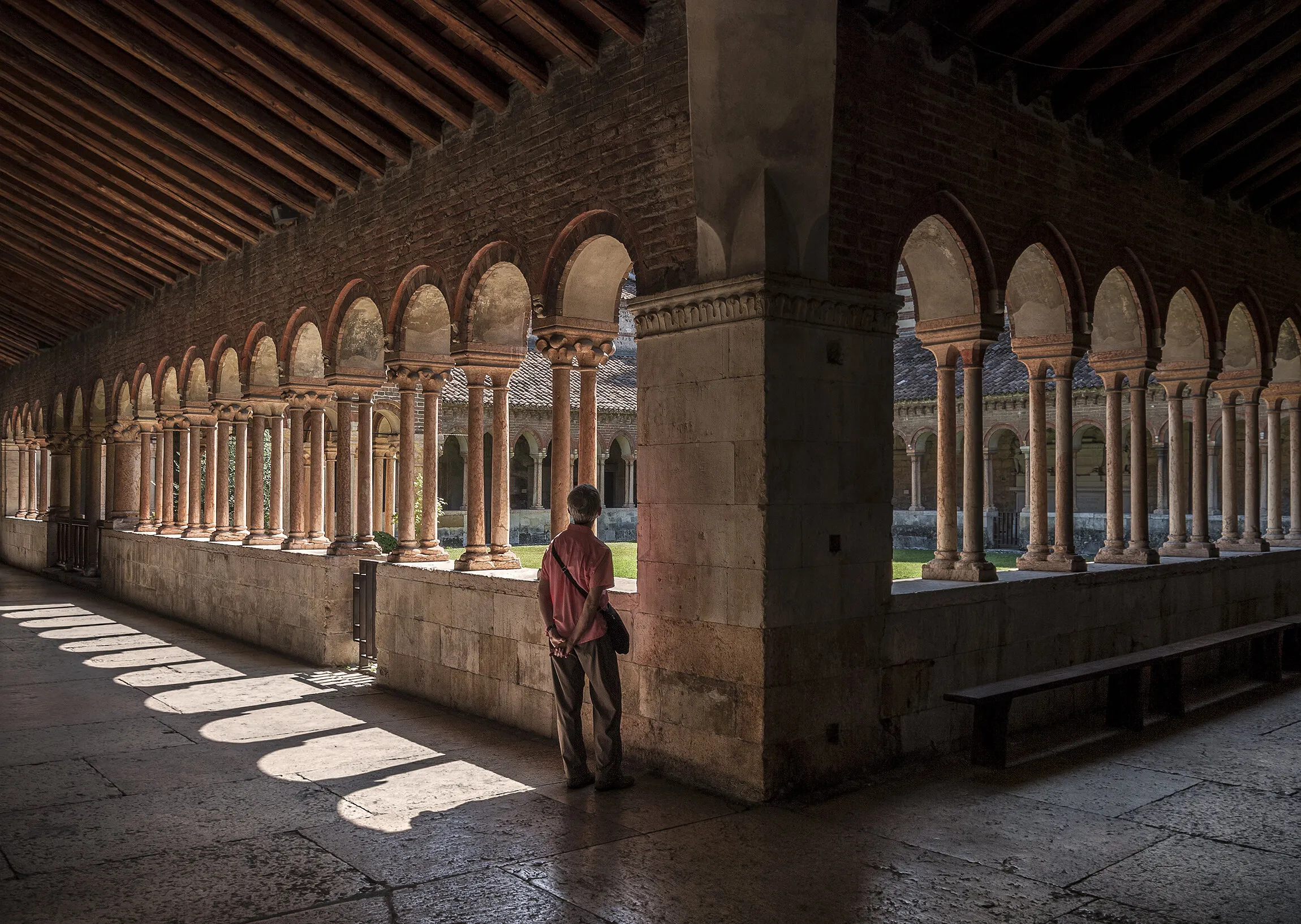 A medieval cloister