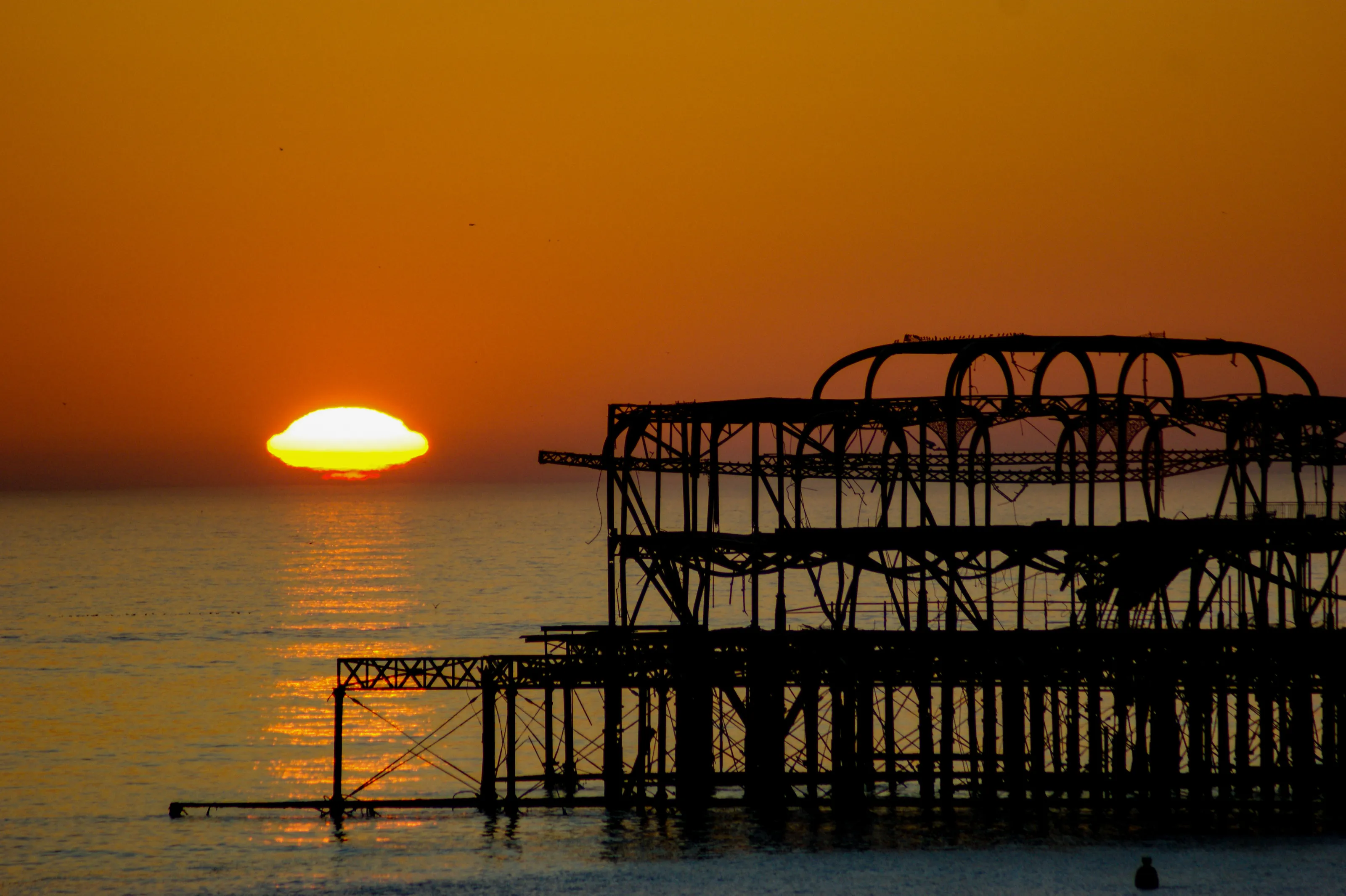 Sunset at West Pier