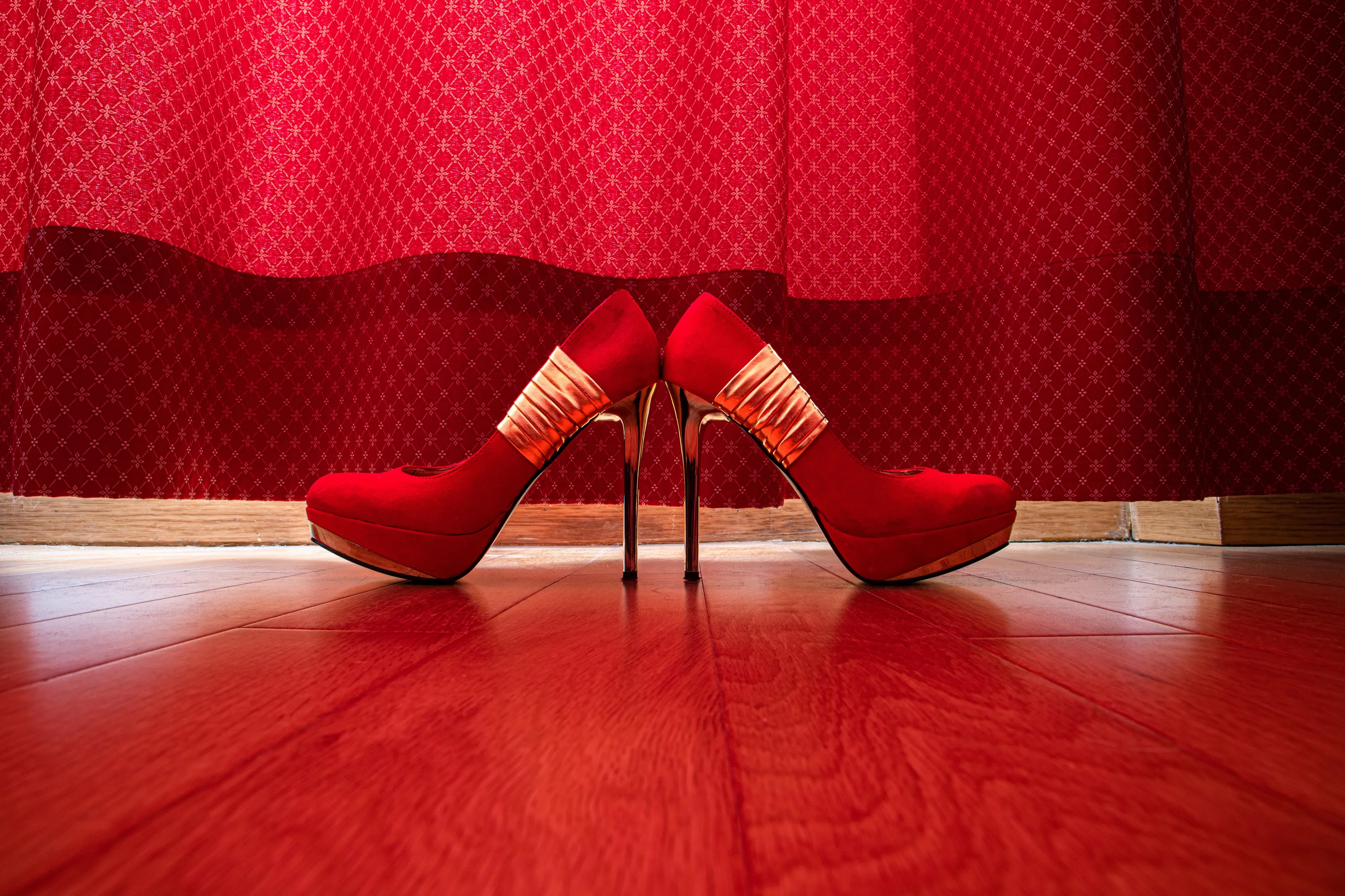 Red shoes