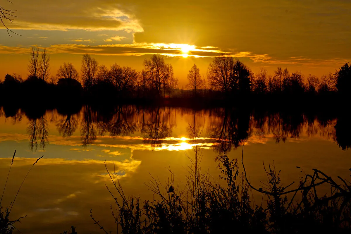 Sunrise in Lincoln