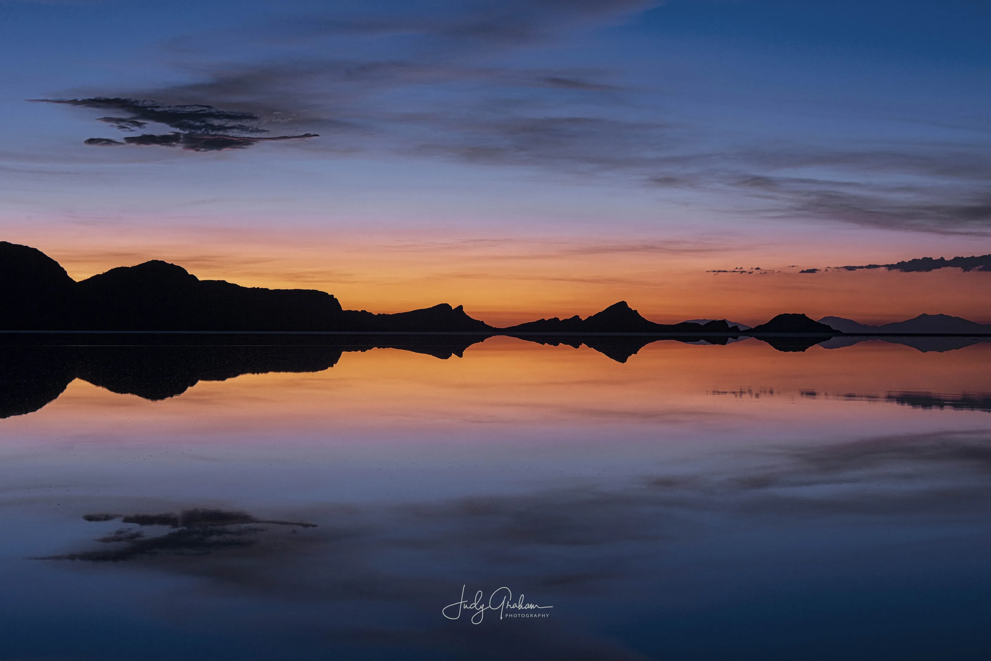 Sunrise on the Salt Flats