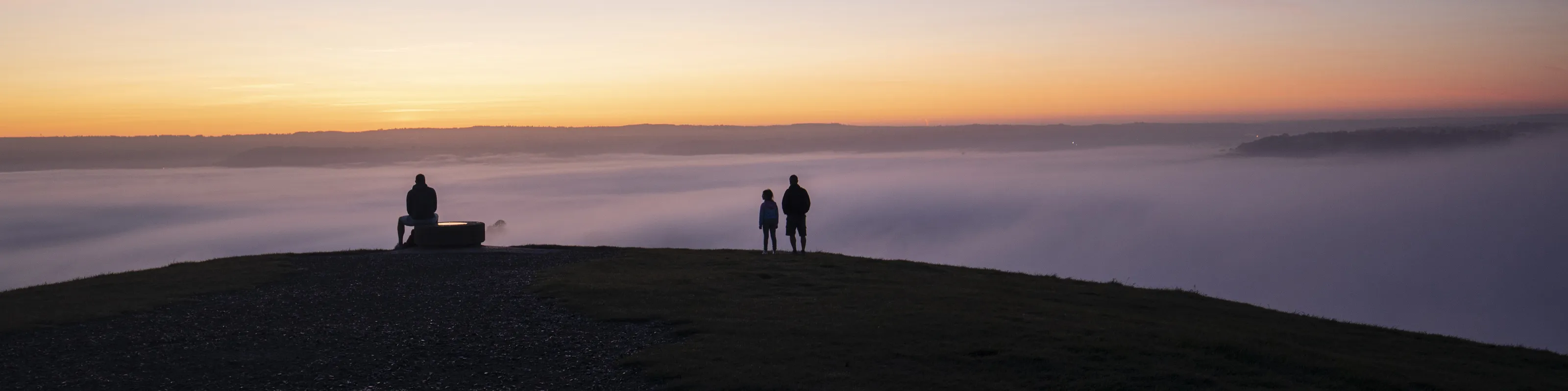 On top of Glastonbury Tor