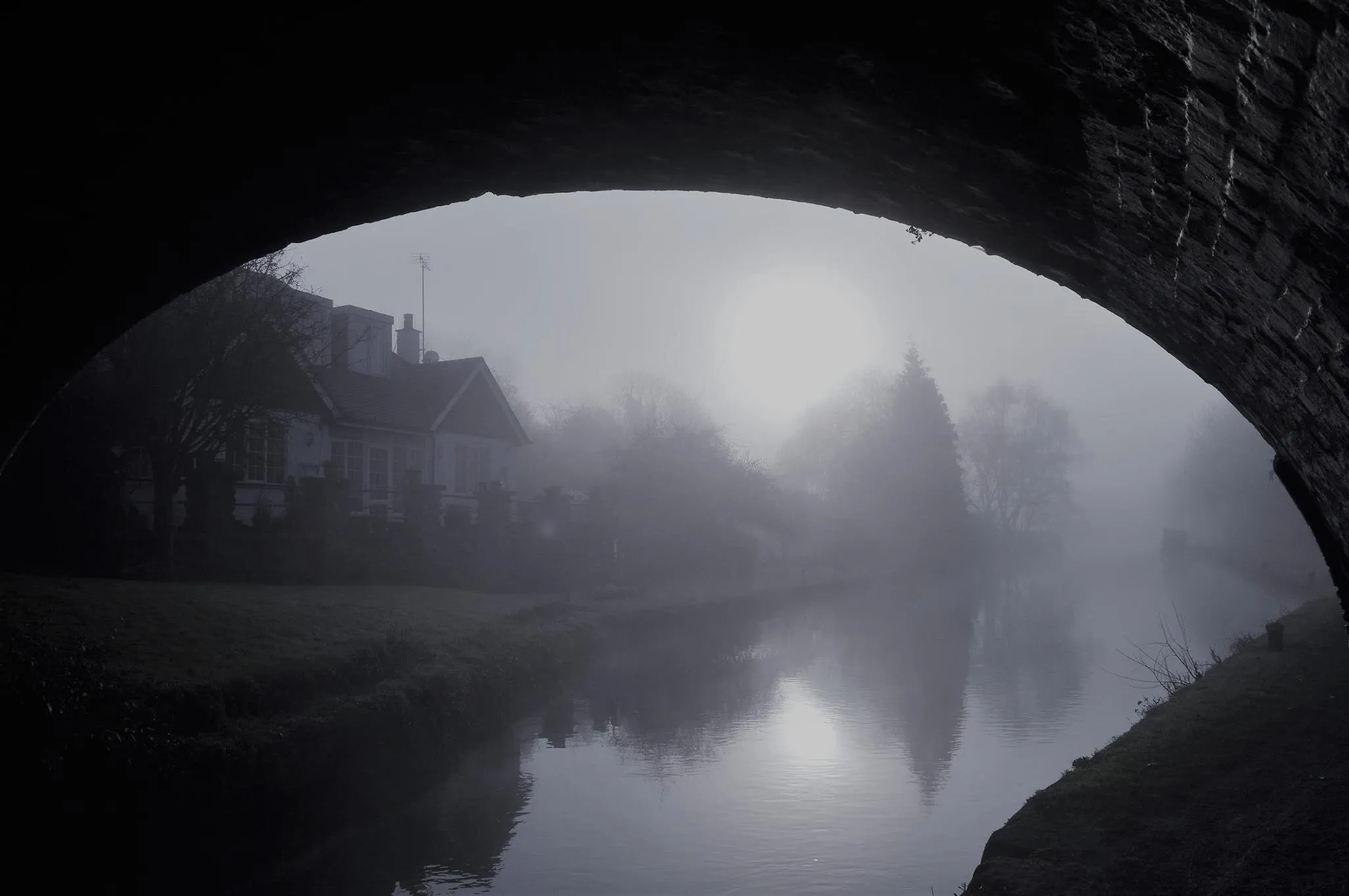 sunrise on the canal