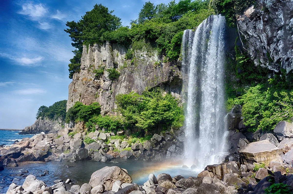 Jeongbang Waterfall