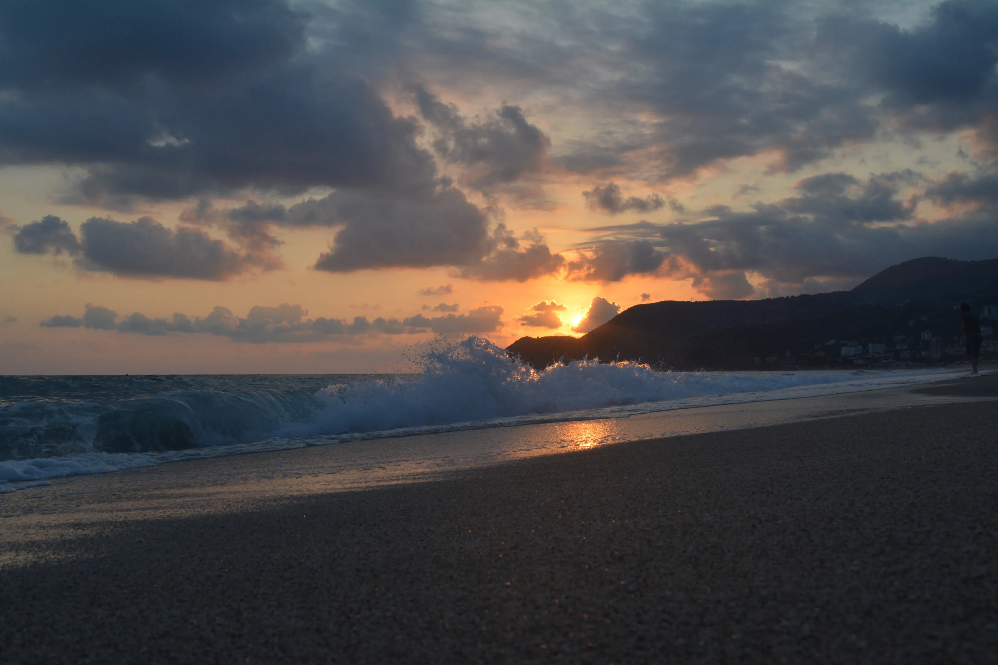 Sunset in Alanya, Turkey