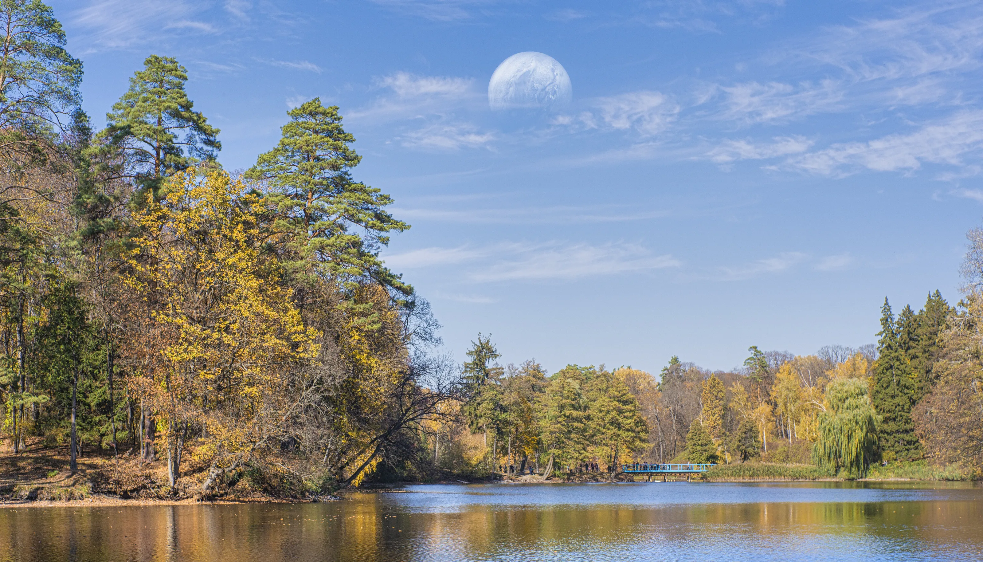 Autumn lake