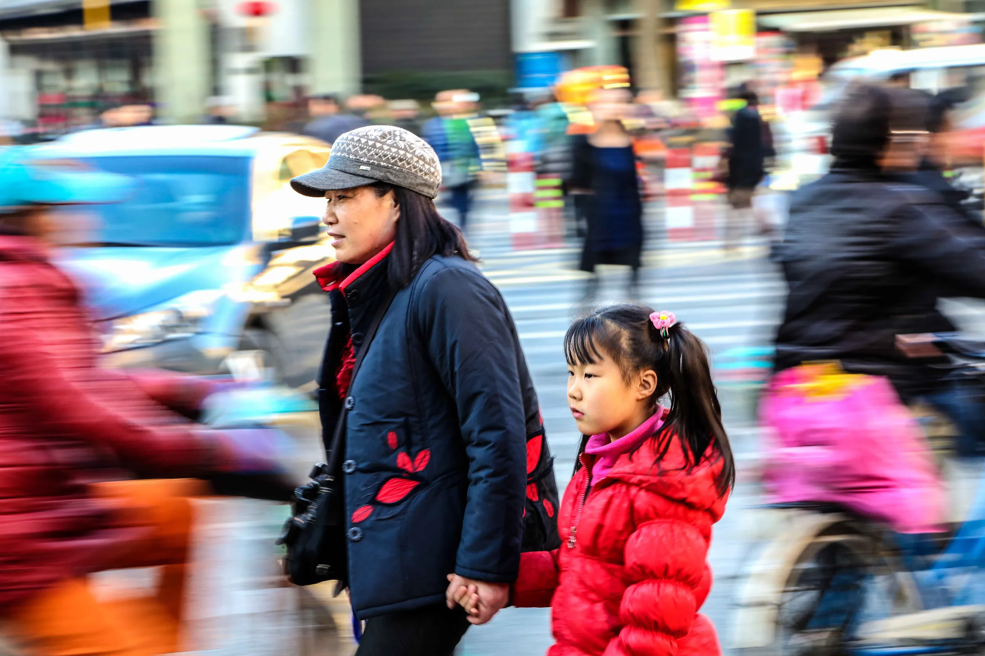 Mother & Daughter Shopping