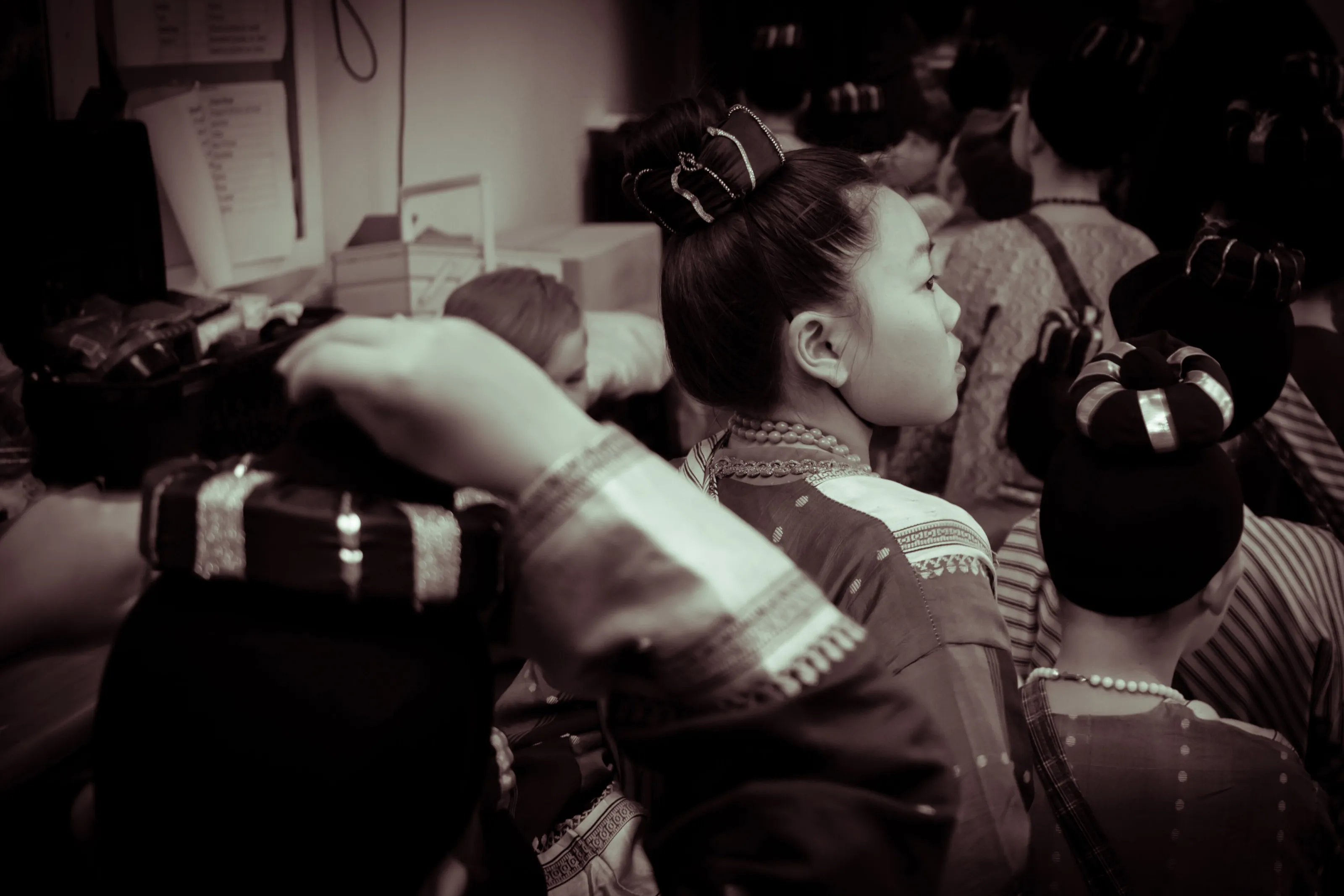 Backstage at The King and I