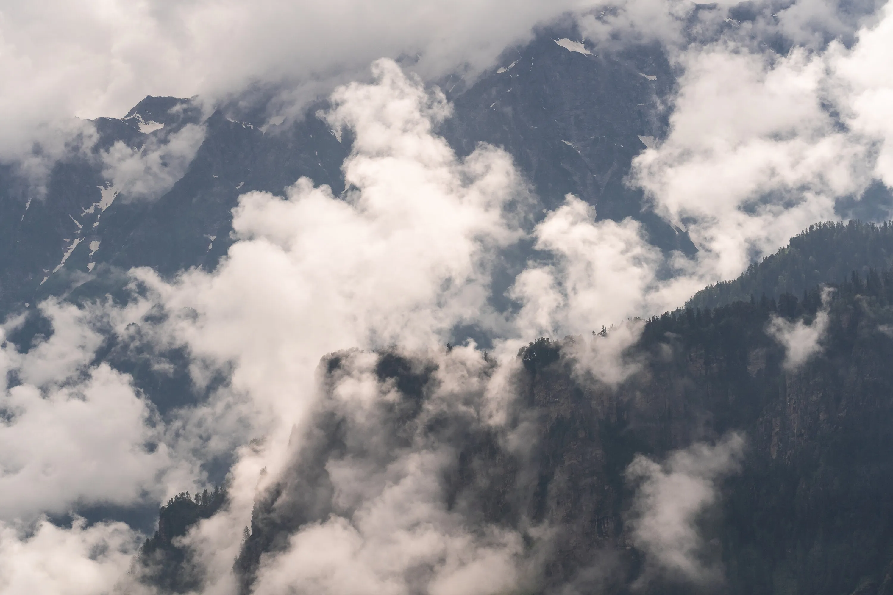 Monsoon Clouds in the Himalayas