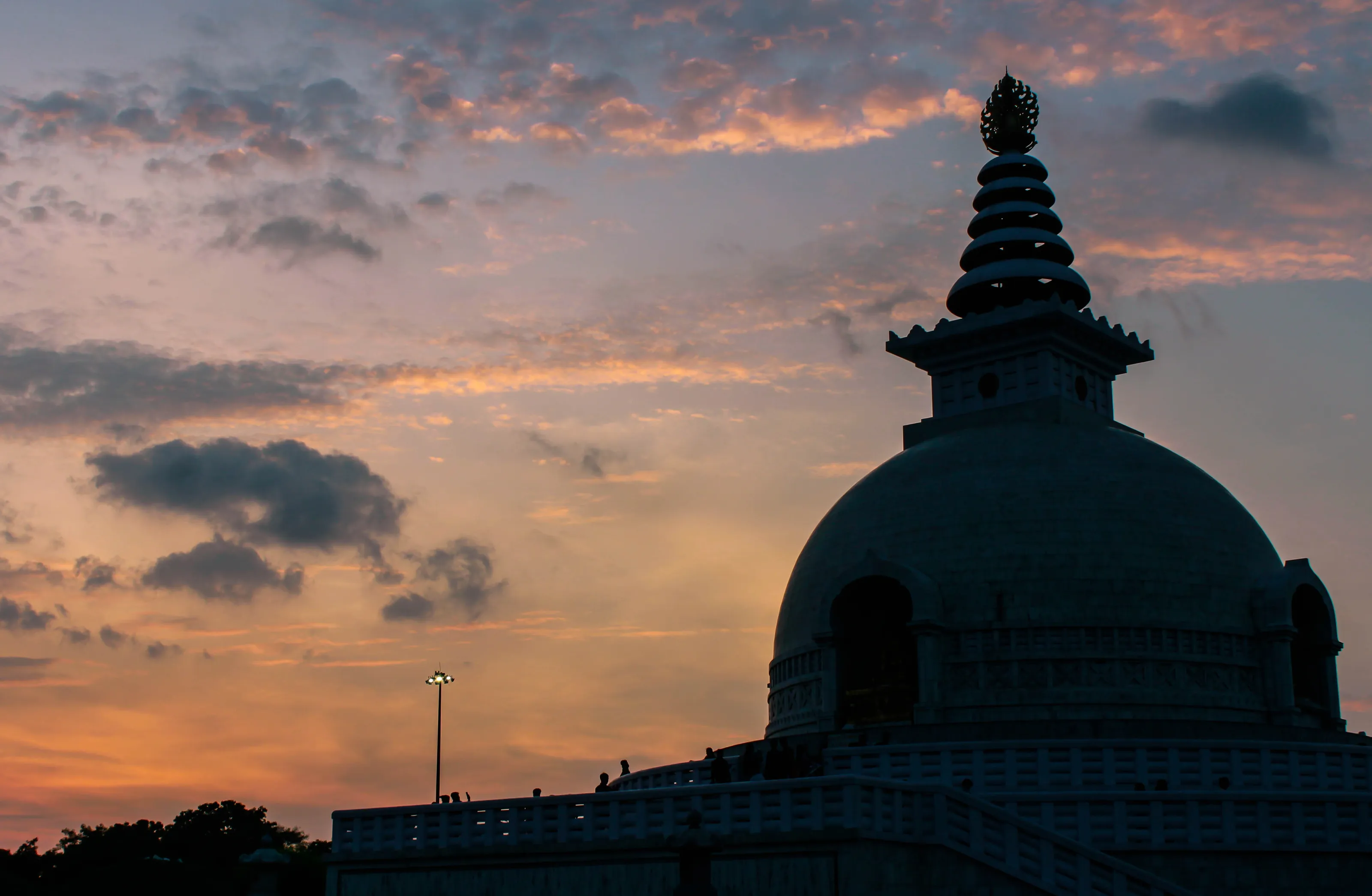 Vishwa Shanti Stupa in Delhi India