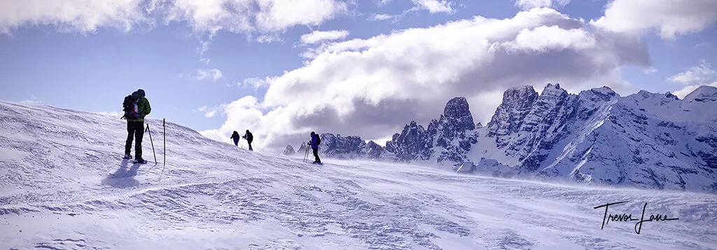 Winter in the Dolomites