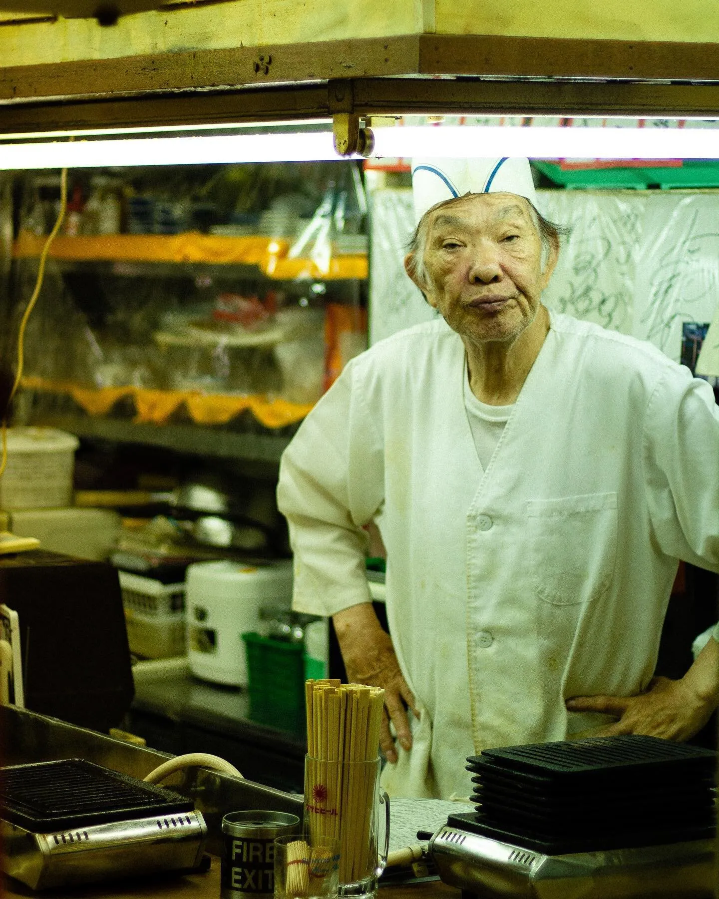 Locking eyes with a stranger in Osaka