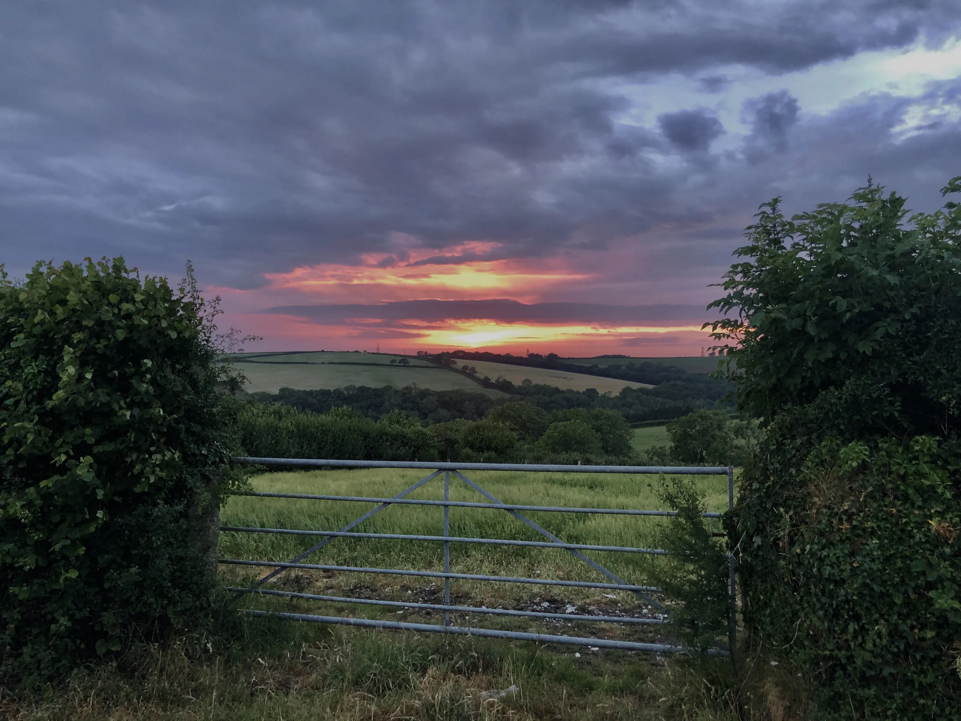 Cornish sunset