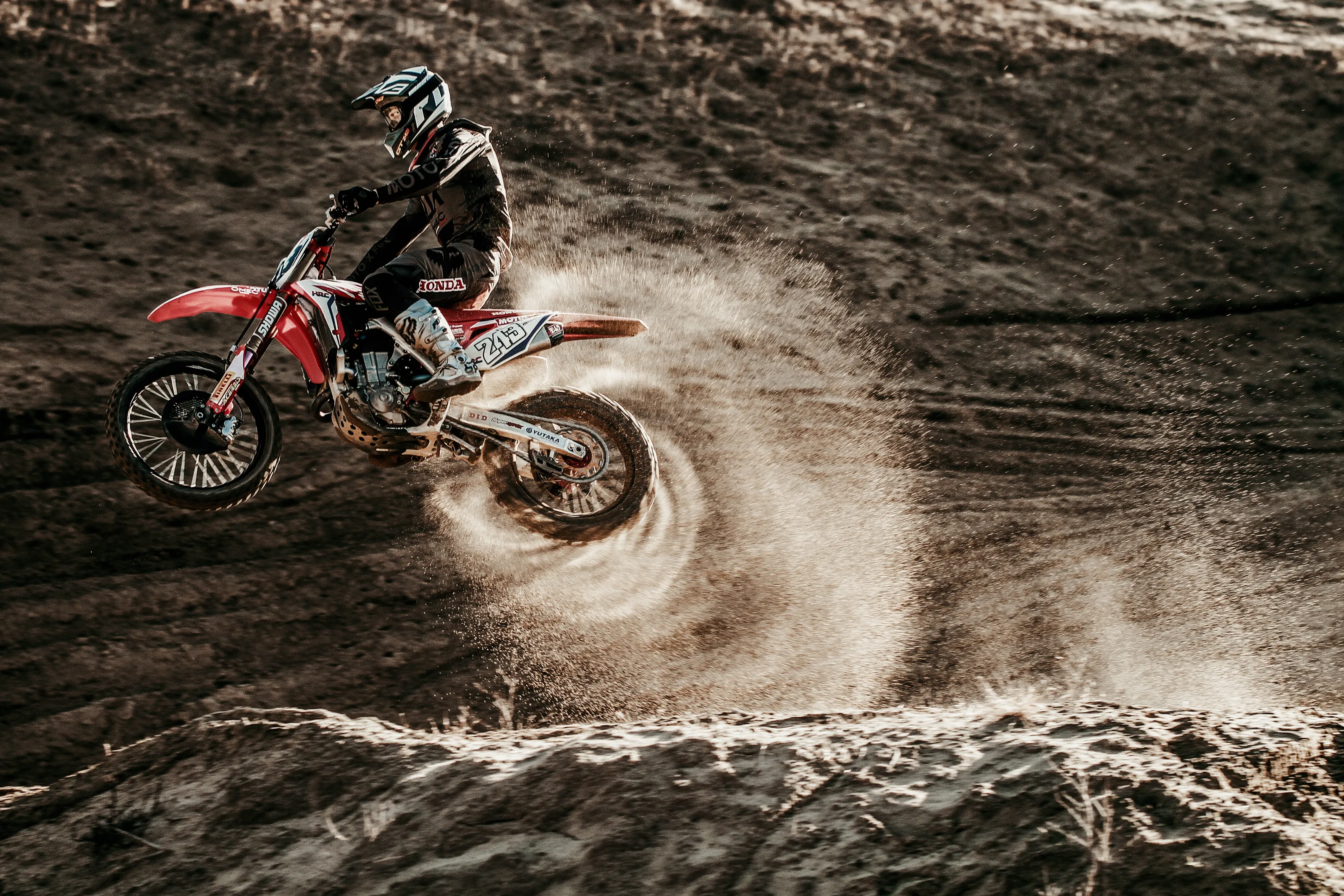 Sandy jump