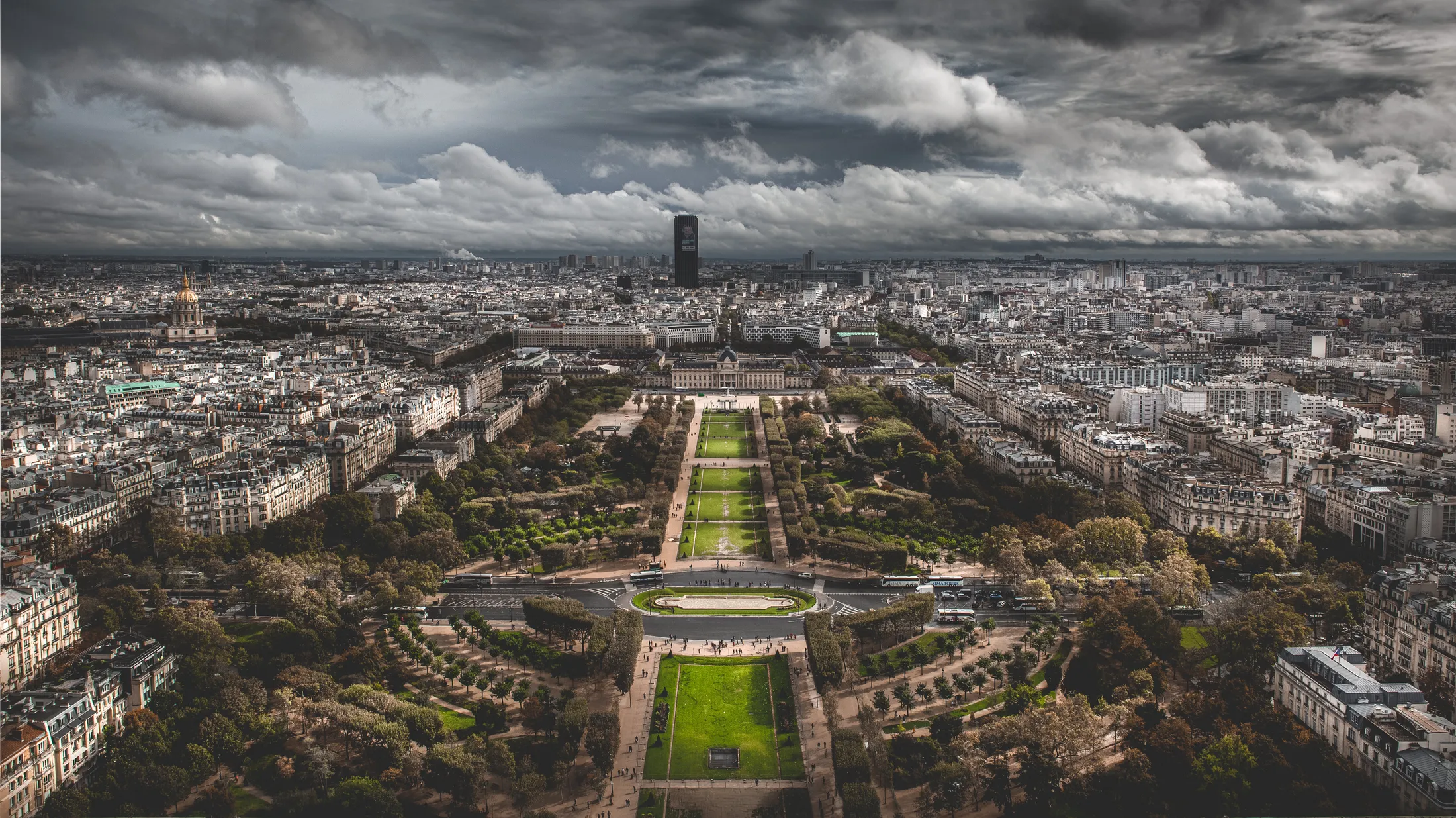 Paris Painting Clouds