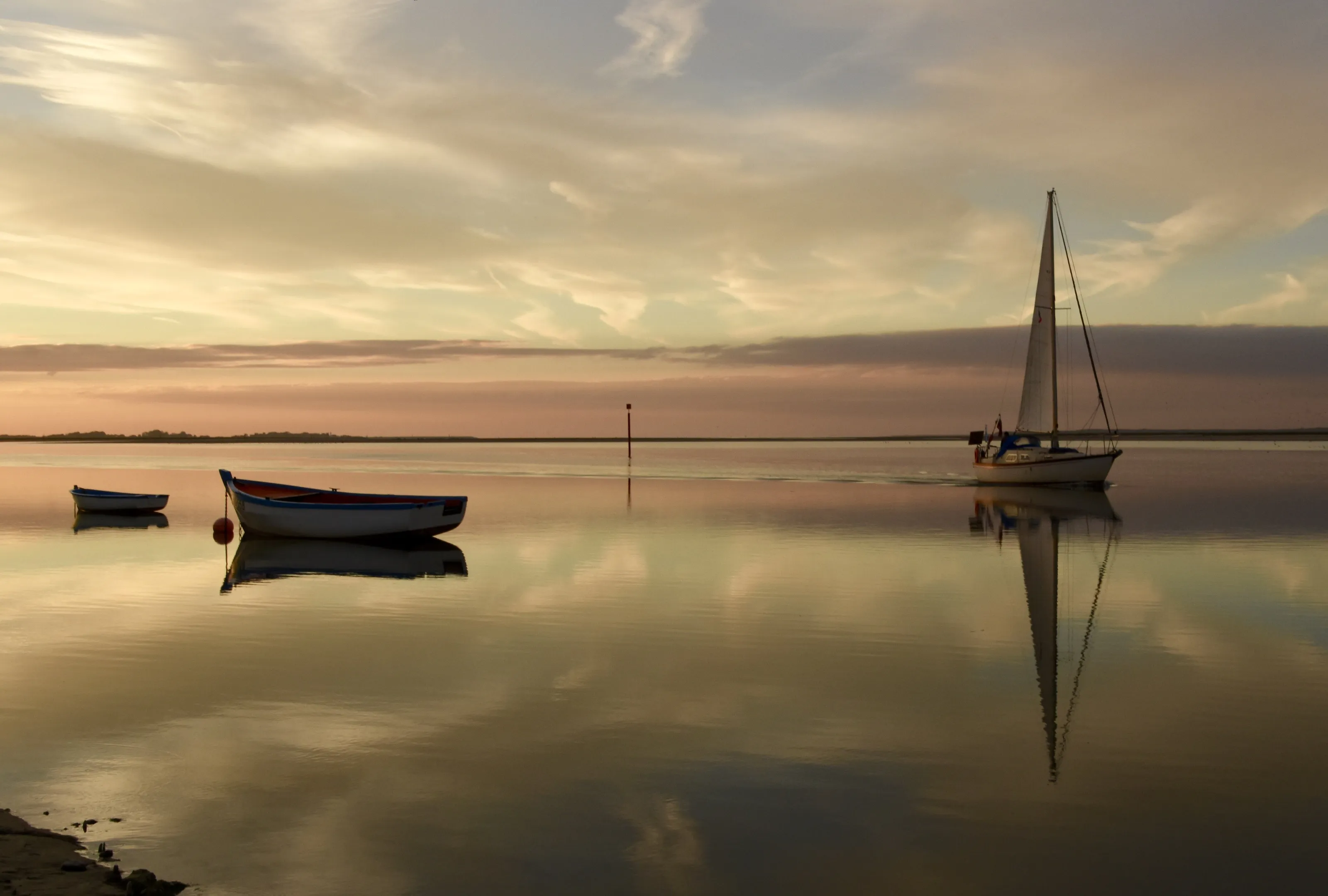 Sunset St Valery