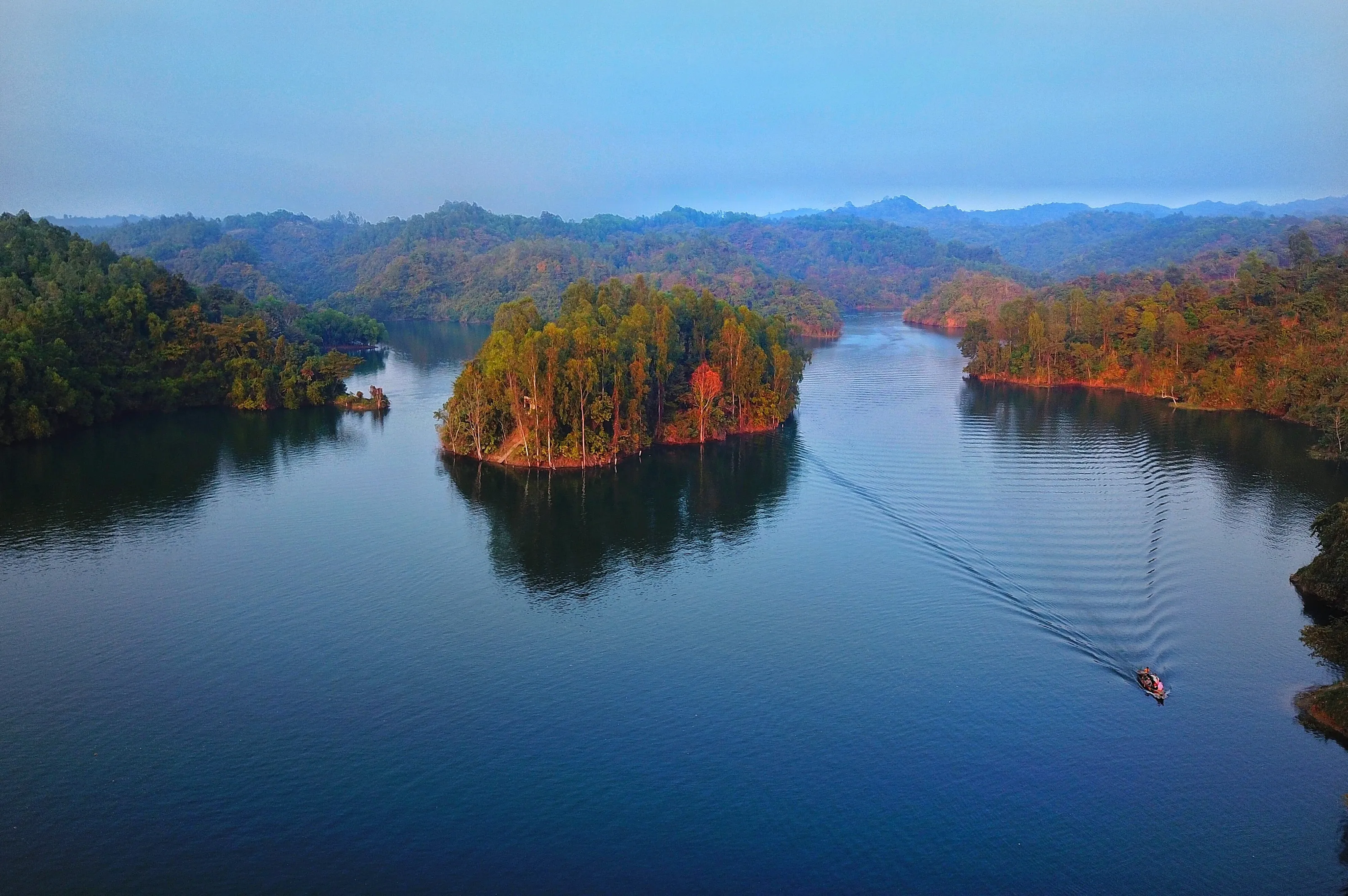 The Natural beauty of a Lake