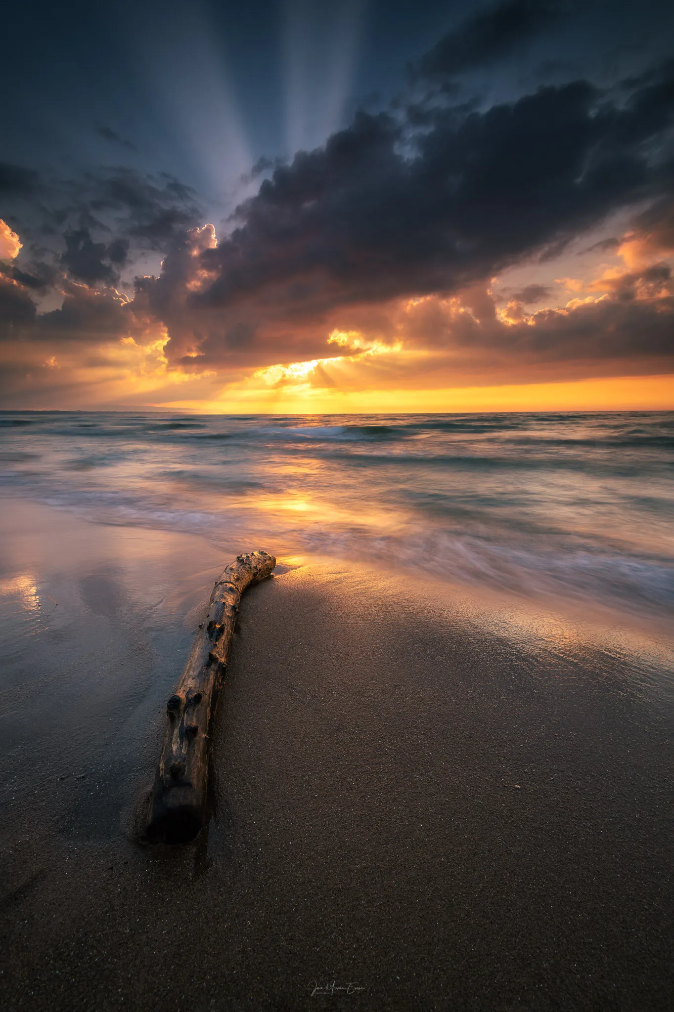 Sunset at Wasaga Beach