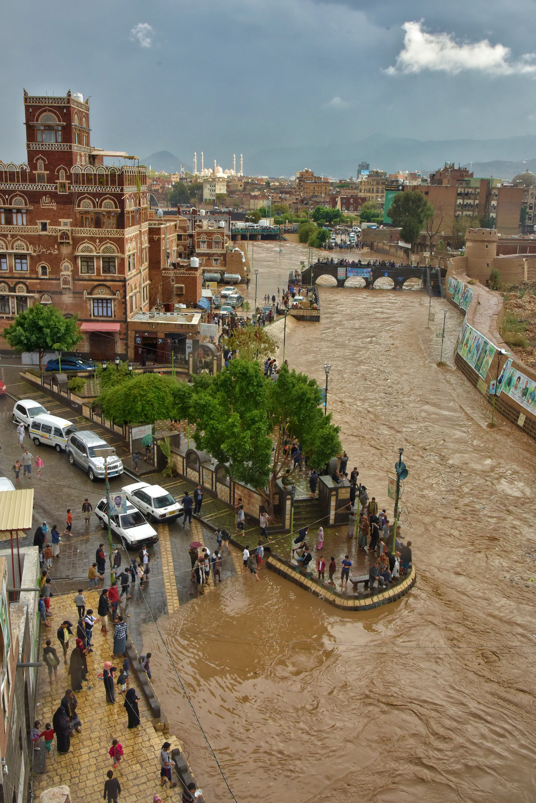 Old Sana'a The rainy season