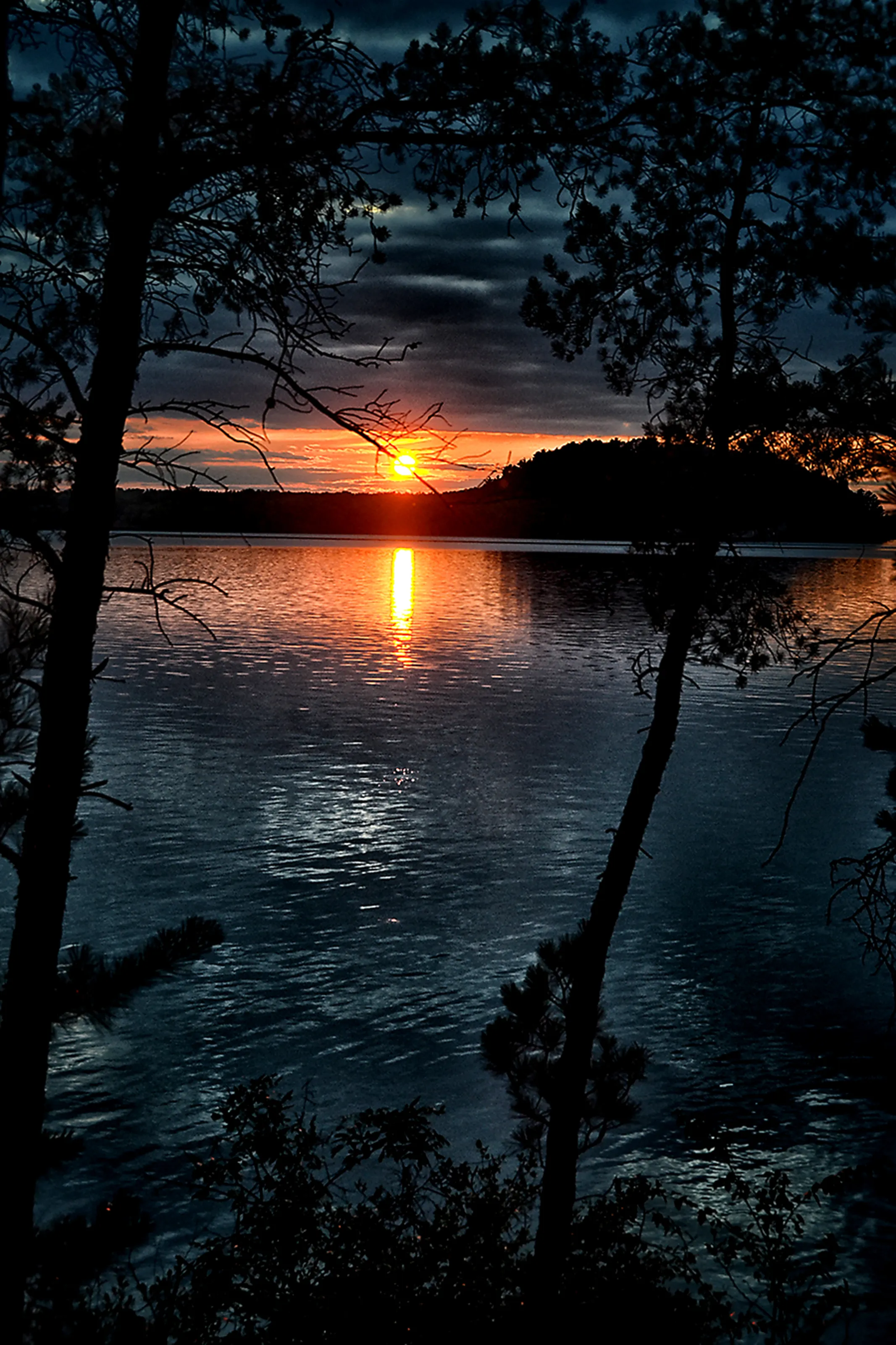 Sunset on the Lake