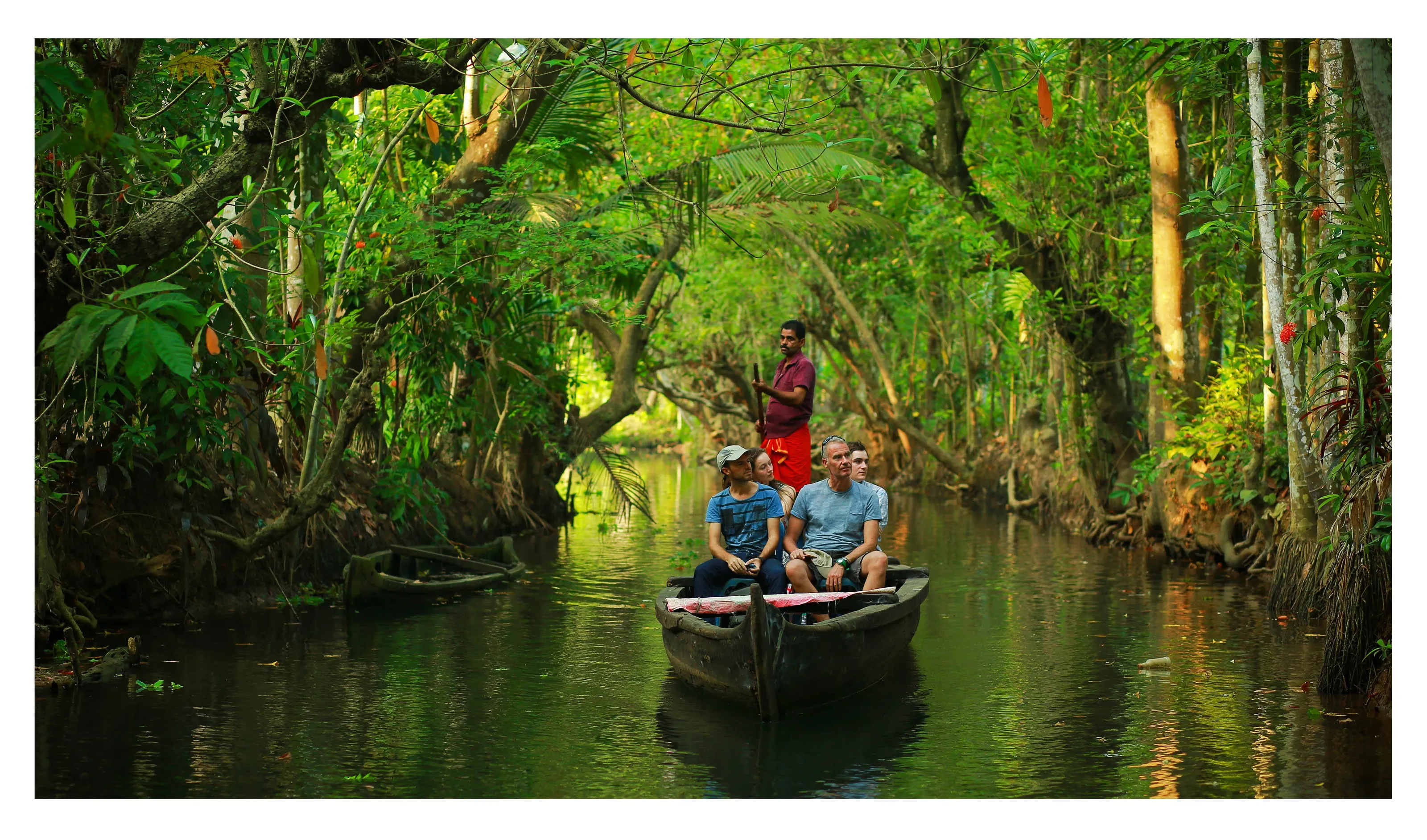 India#Kerala#Alappuzha#Kuttanadu#Small Boating#Kanal#River#