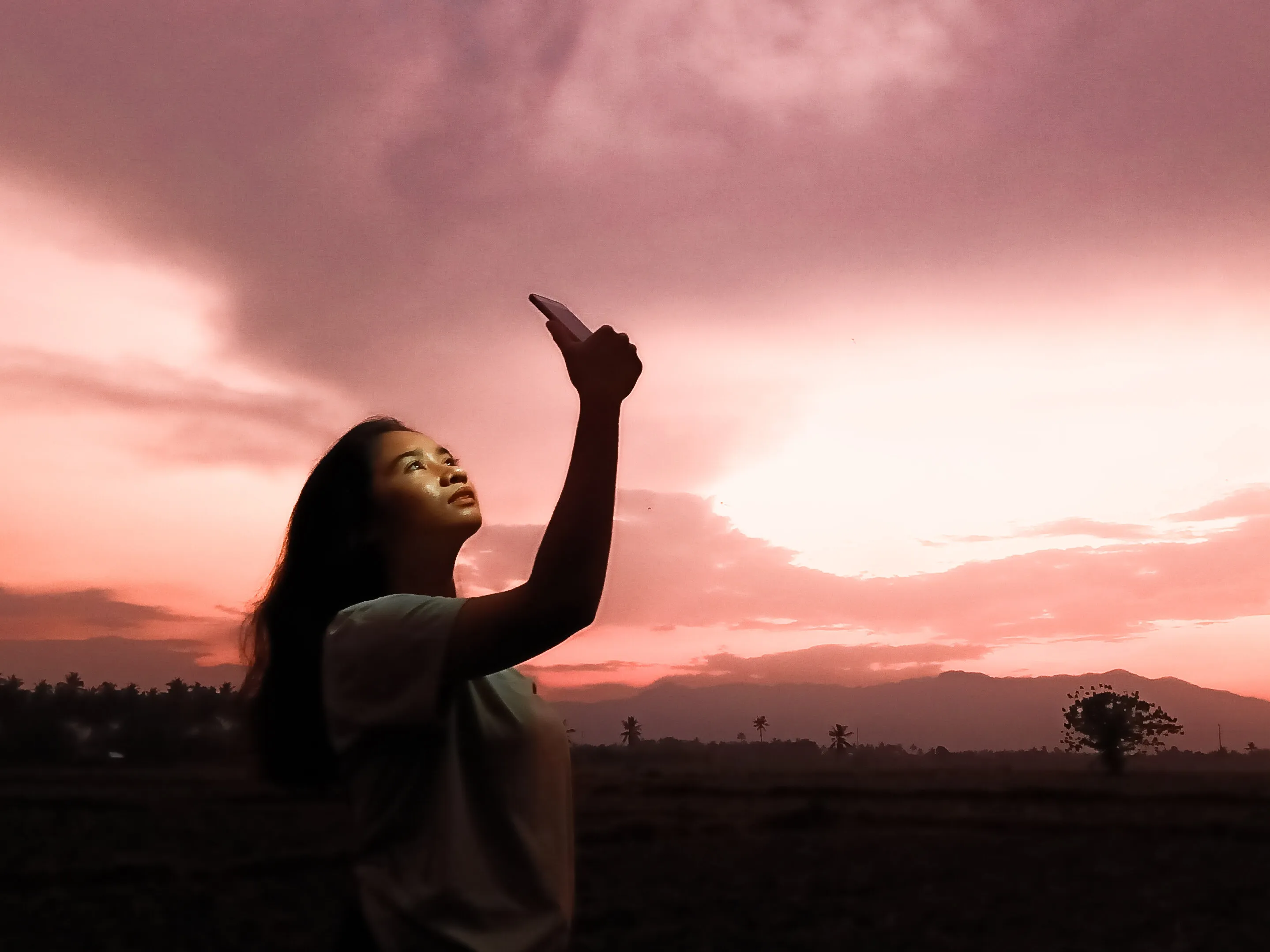 Generation Z Sunset Moment