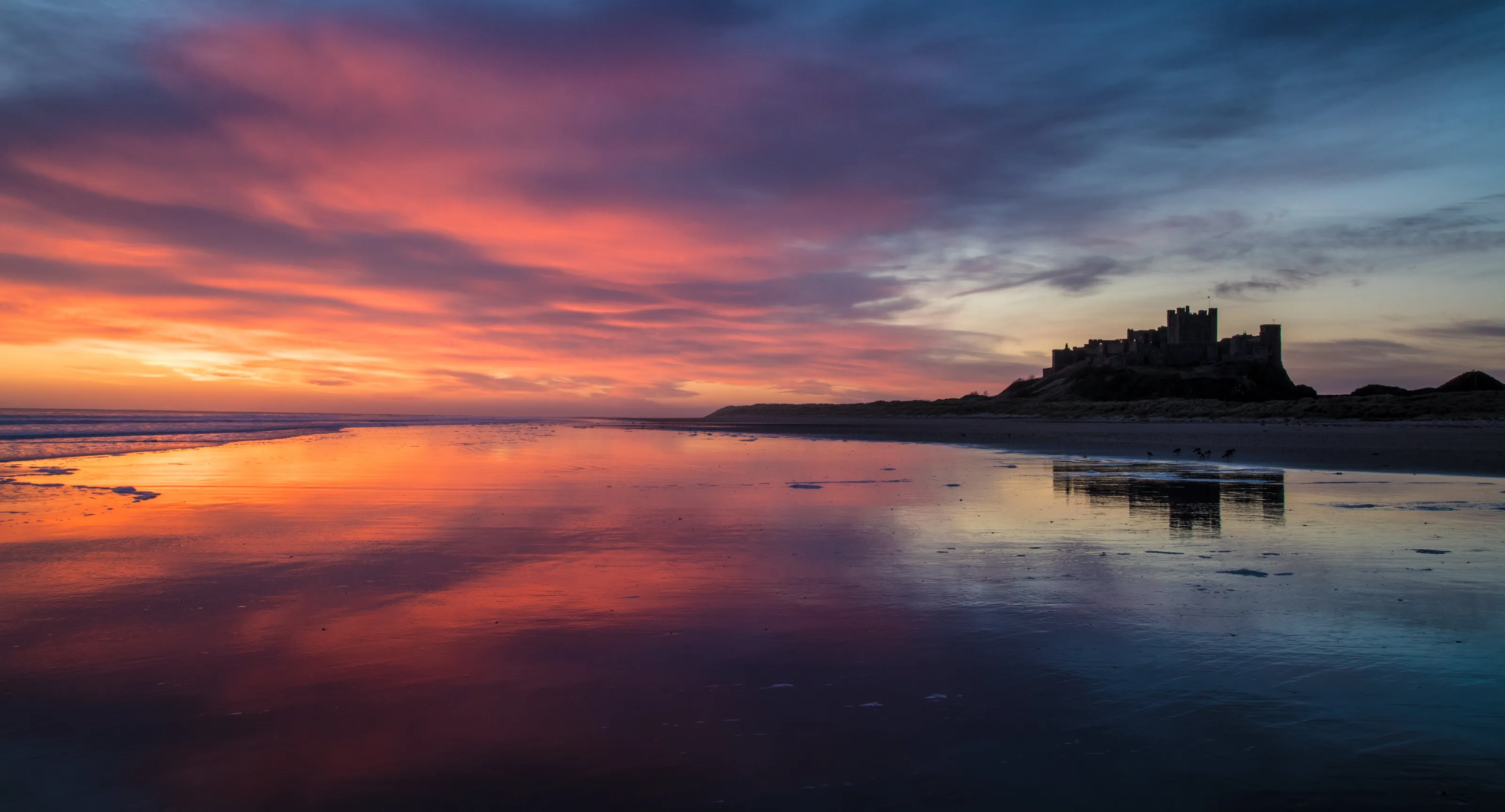Bamburgh Castle Sunrise