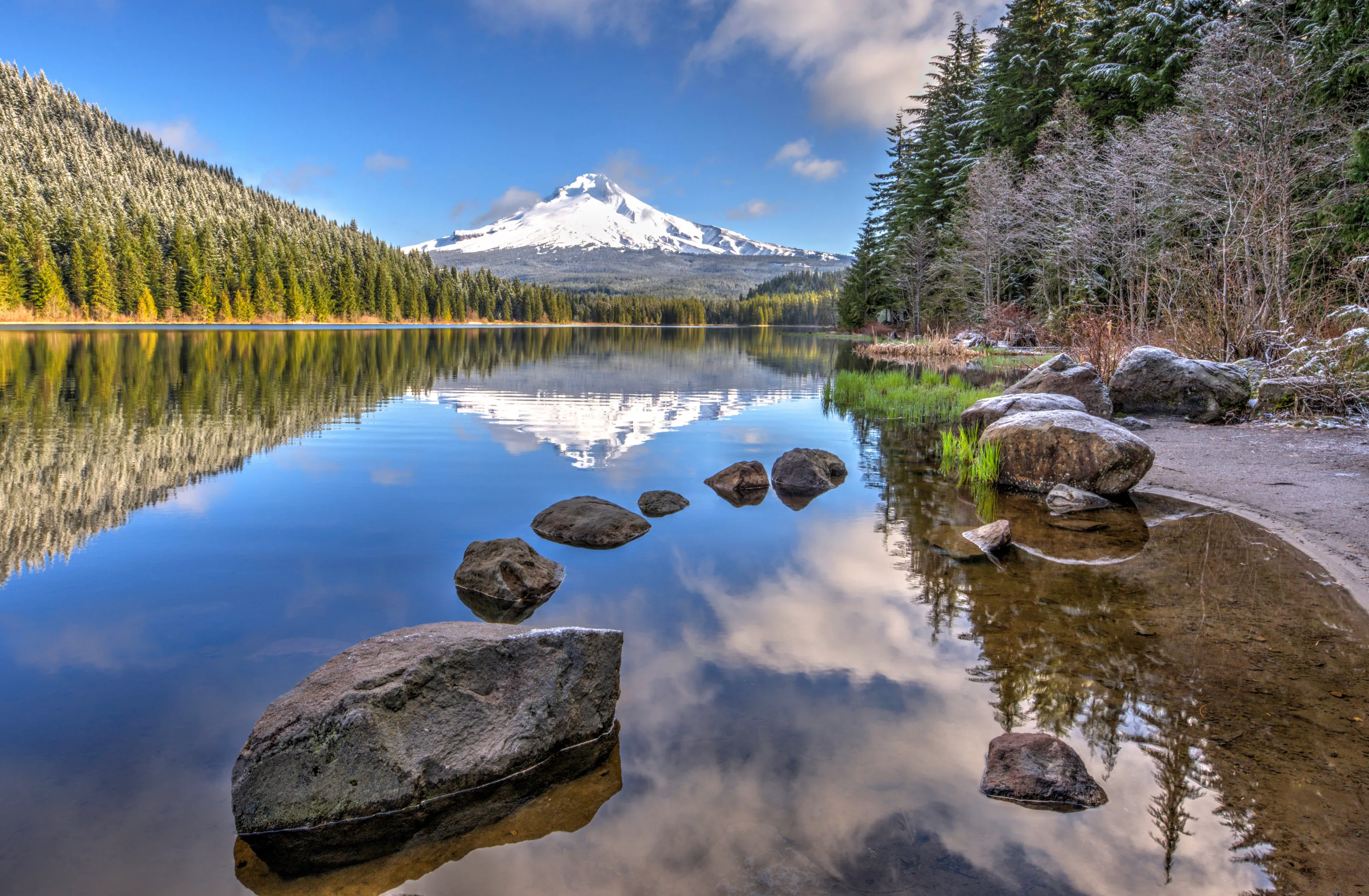 Trillium Lake with Majestic Mount Hood