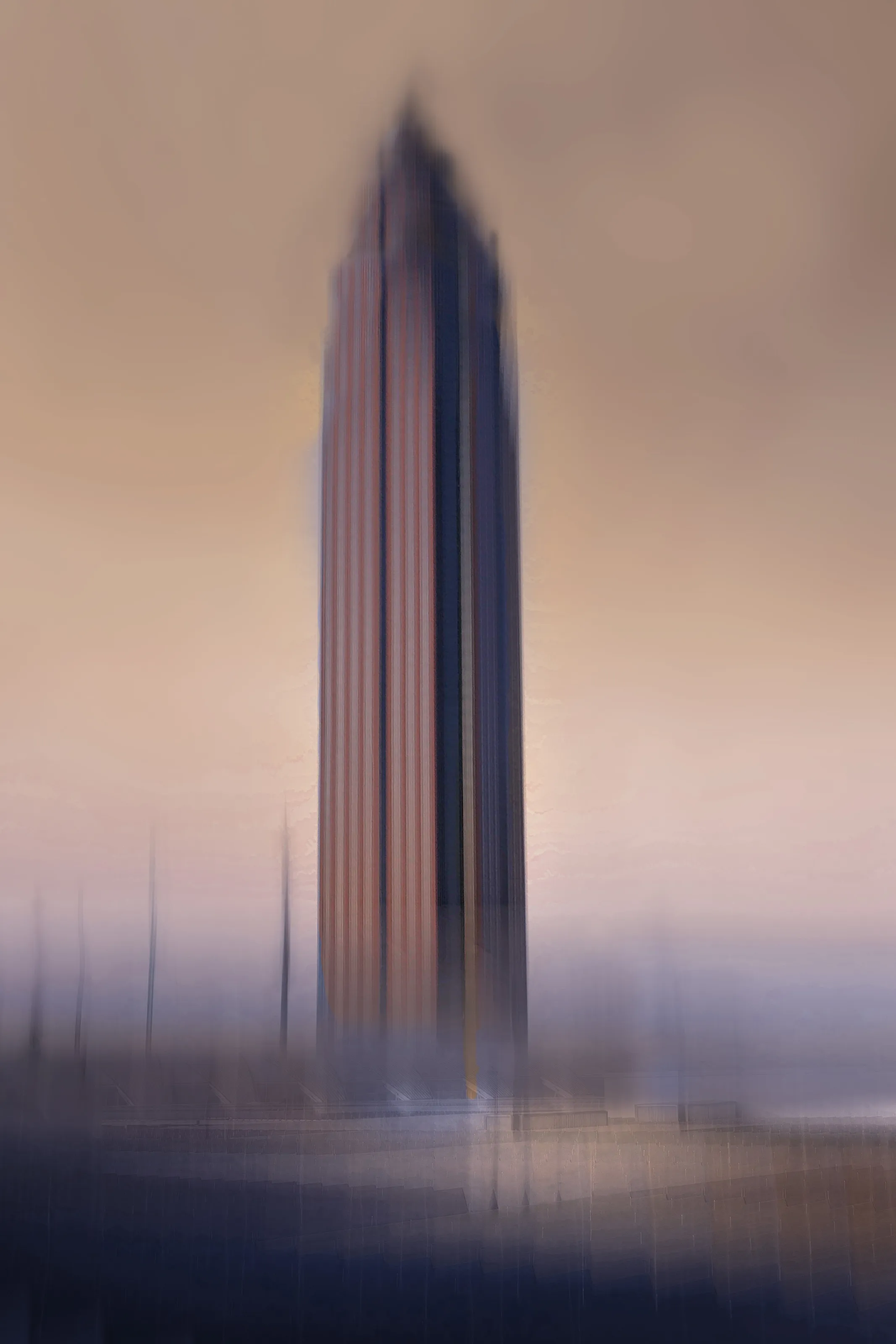 Fair Tower in Frankfurt, Germany