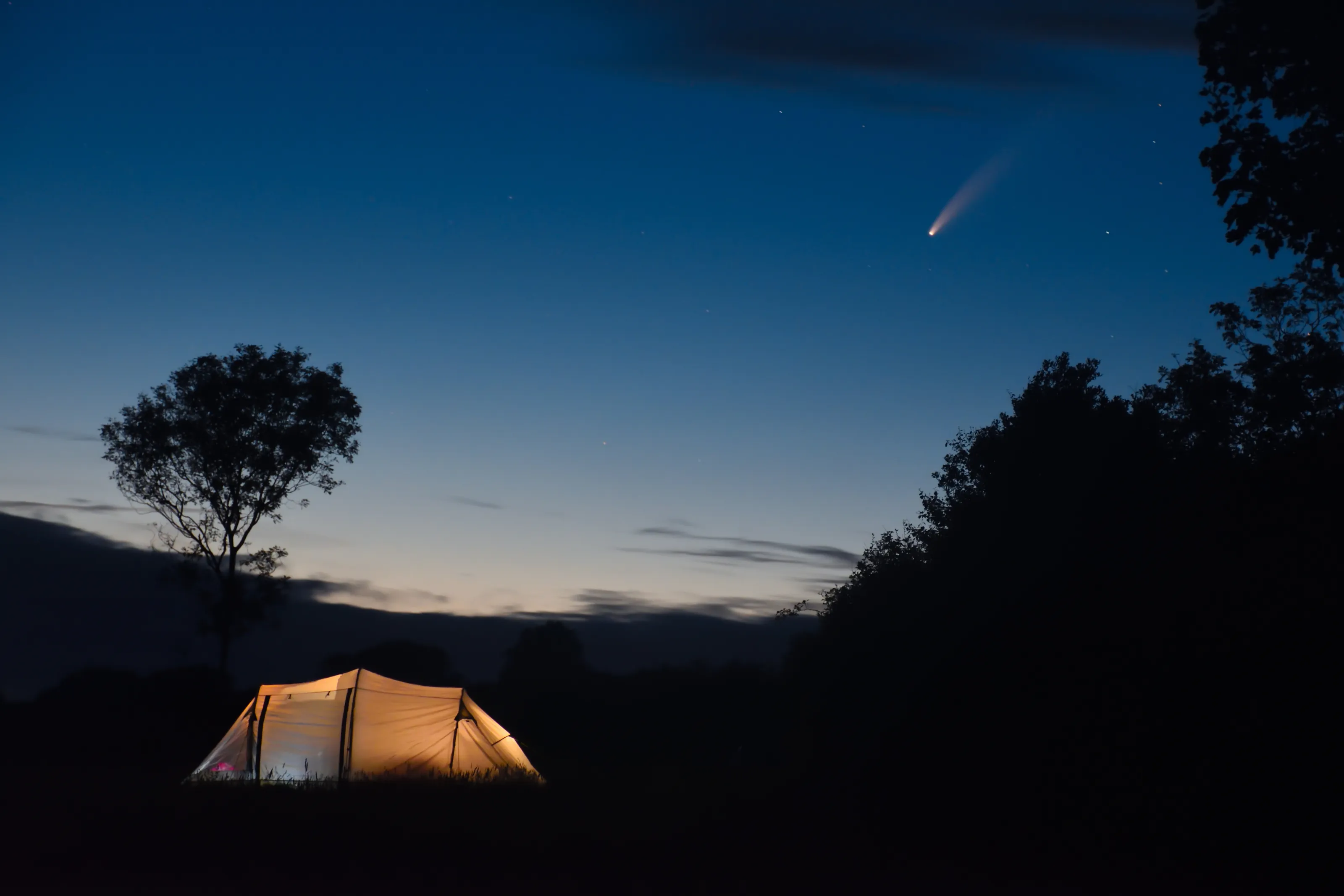 Camping with NEOWISE