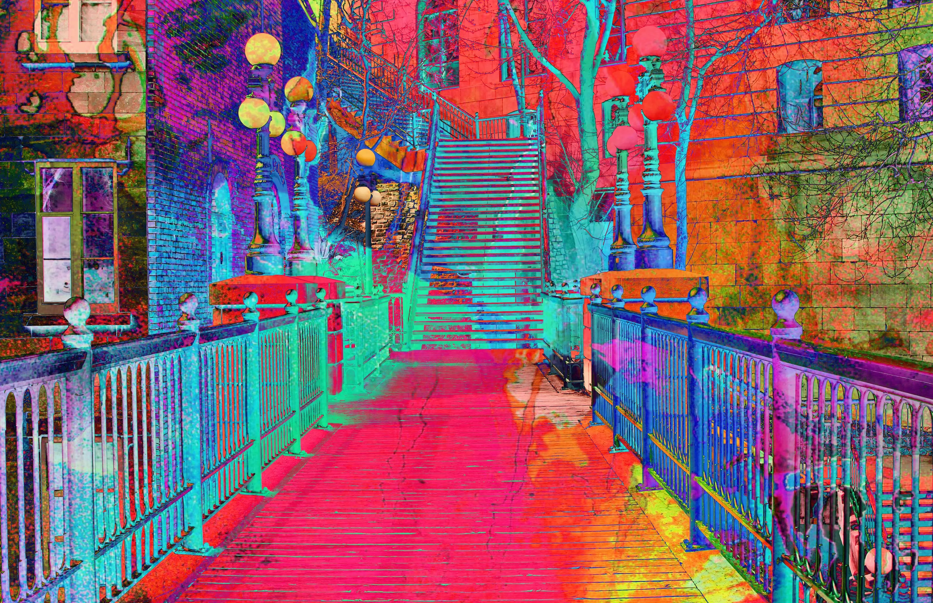 Quebec City, Texturized