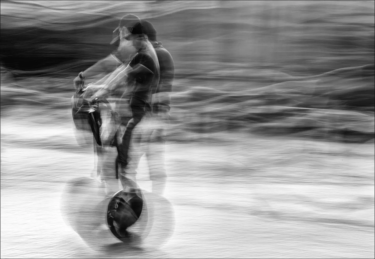 Segway rider