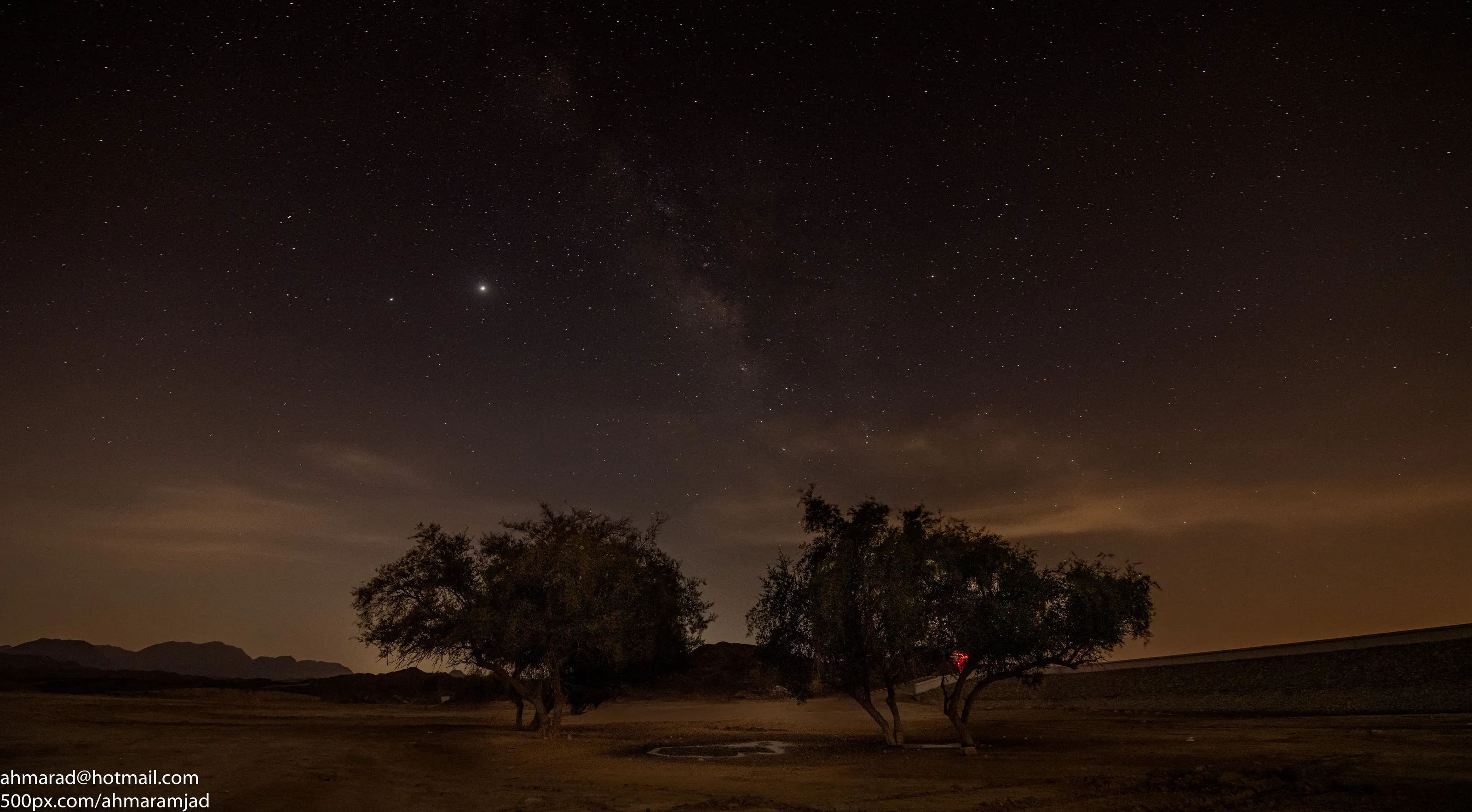 Dry Dam With MilkyWay