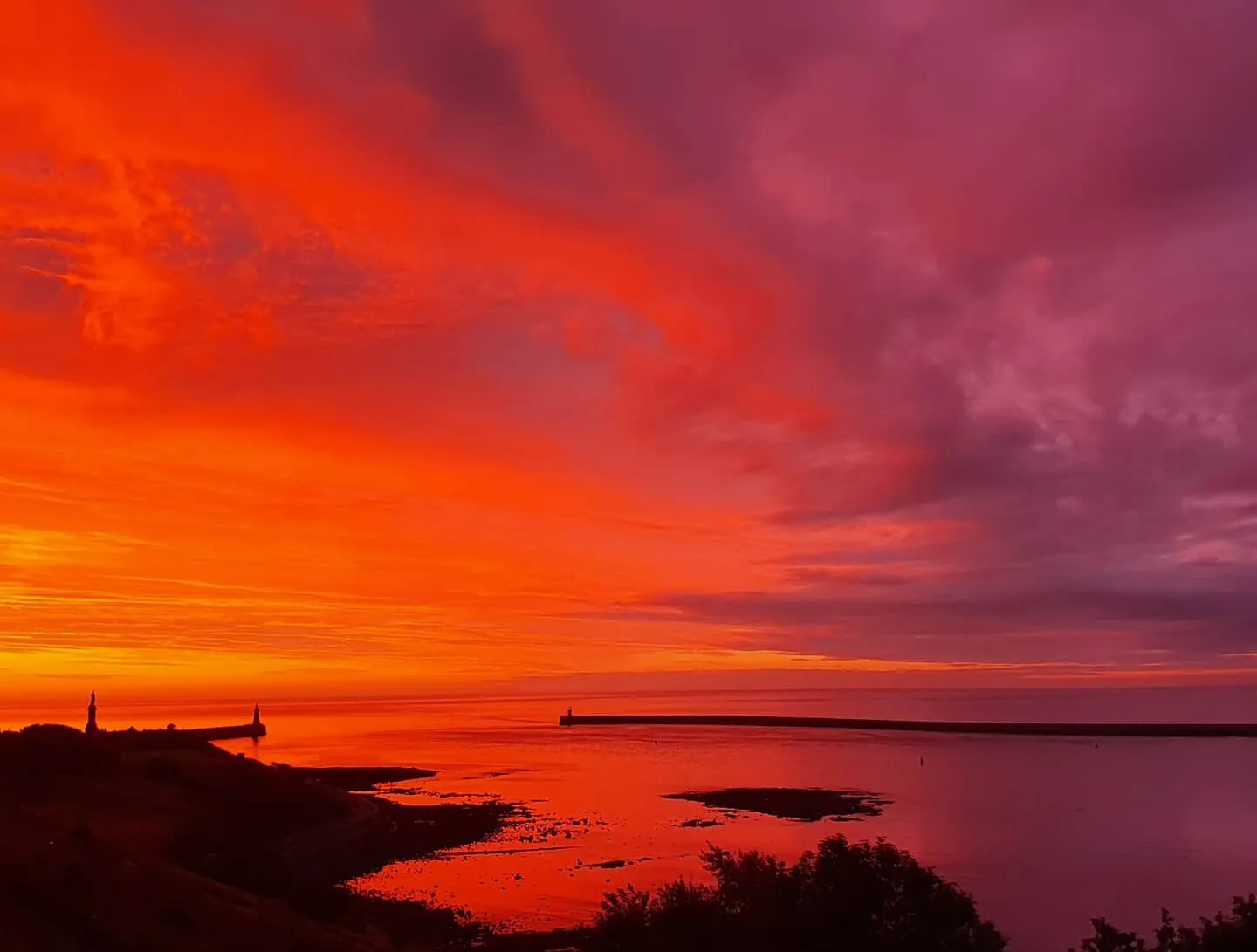 Coastal sunrise