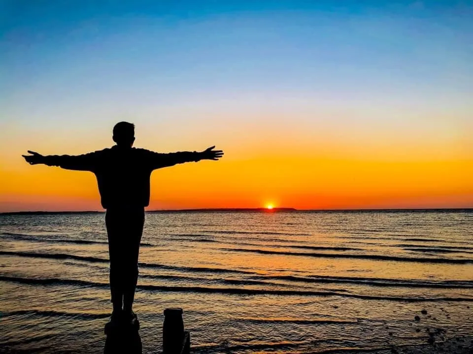 Son and Sunset
