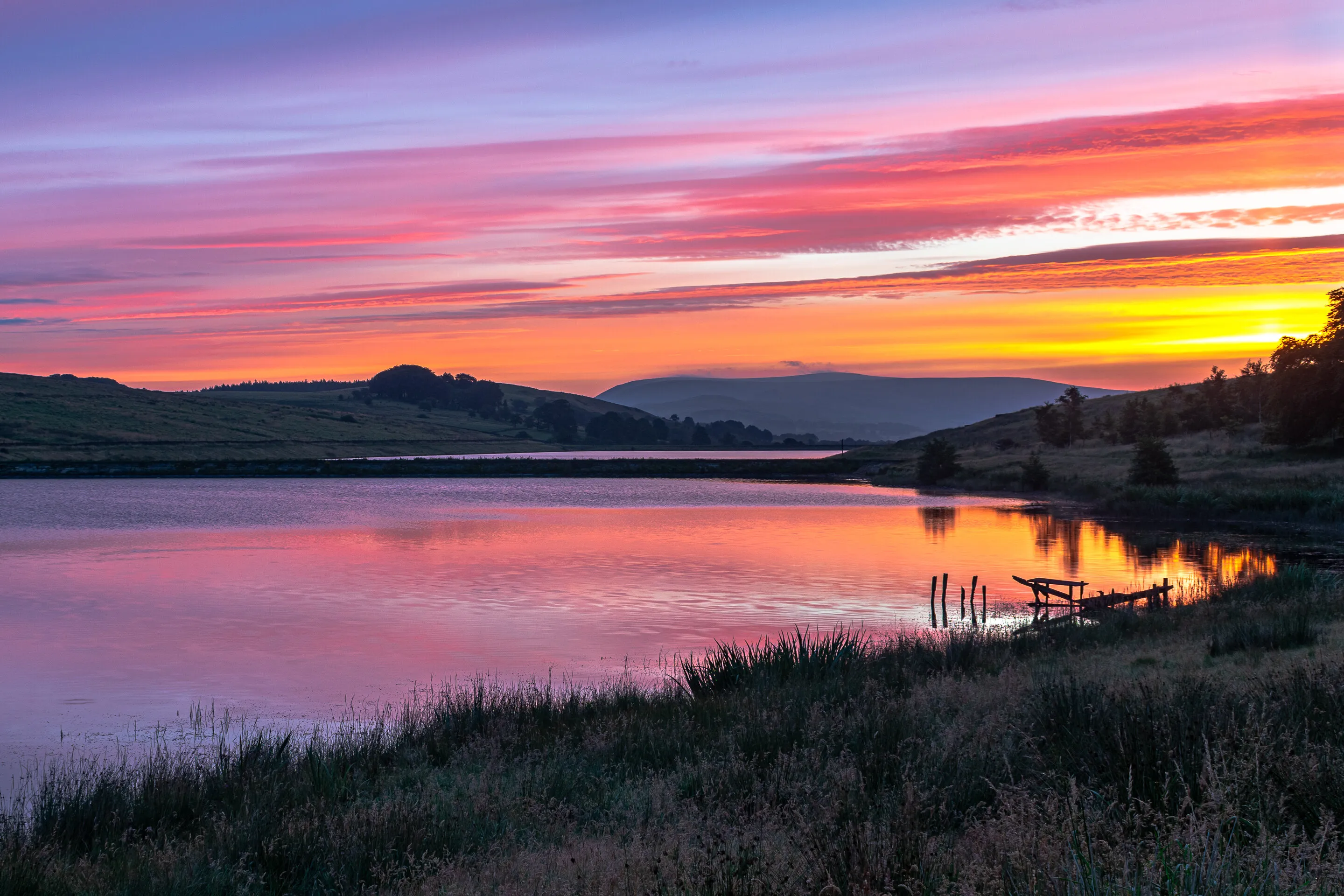 Sunrise at deans clough