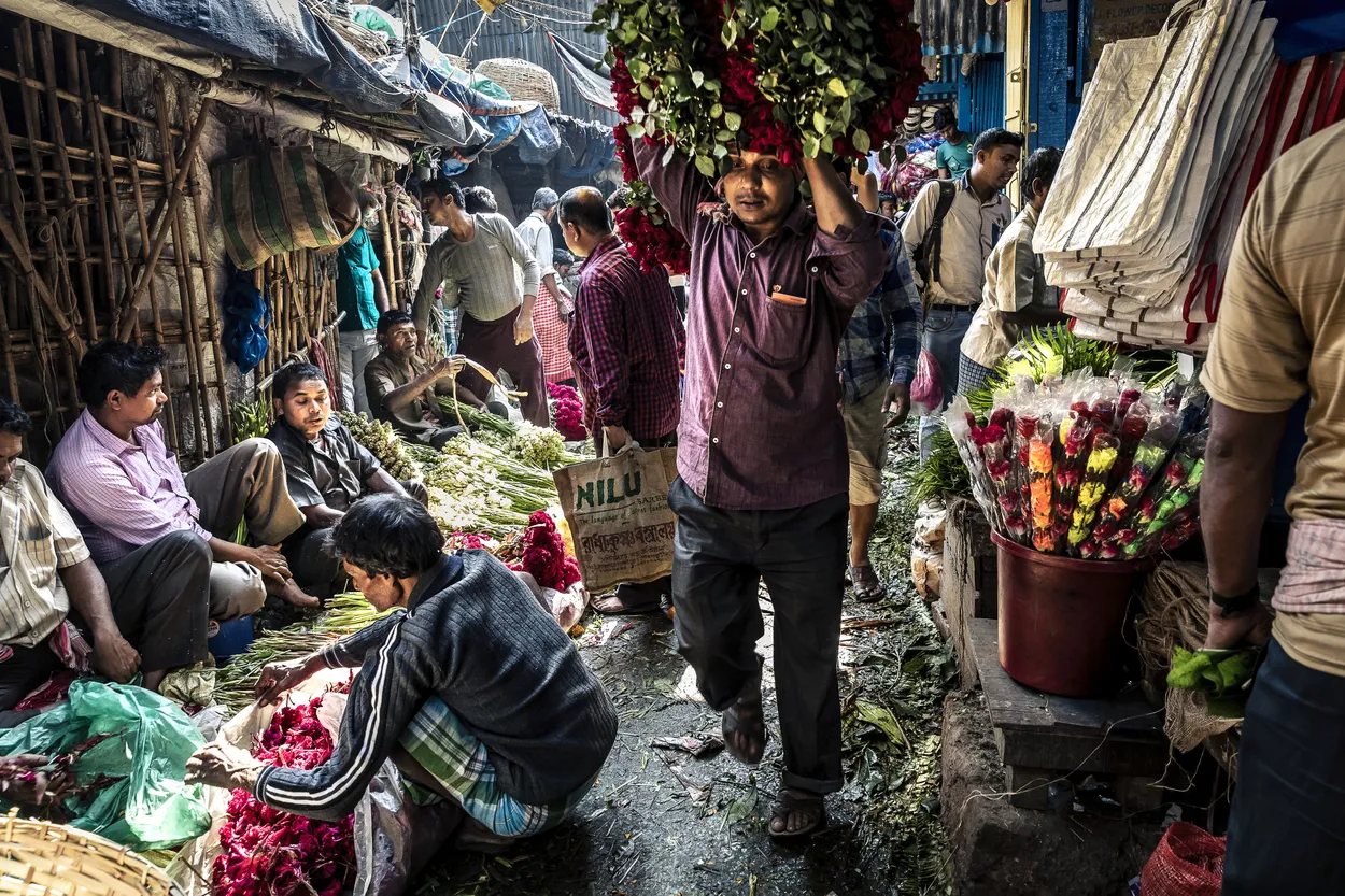 Il mercato dei fiori