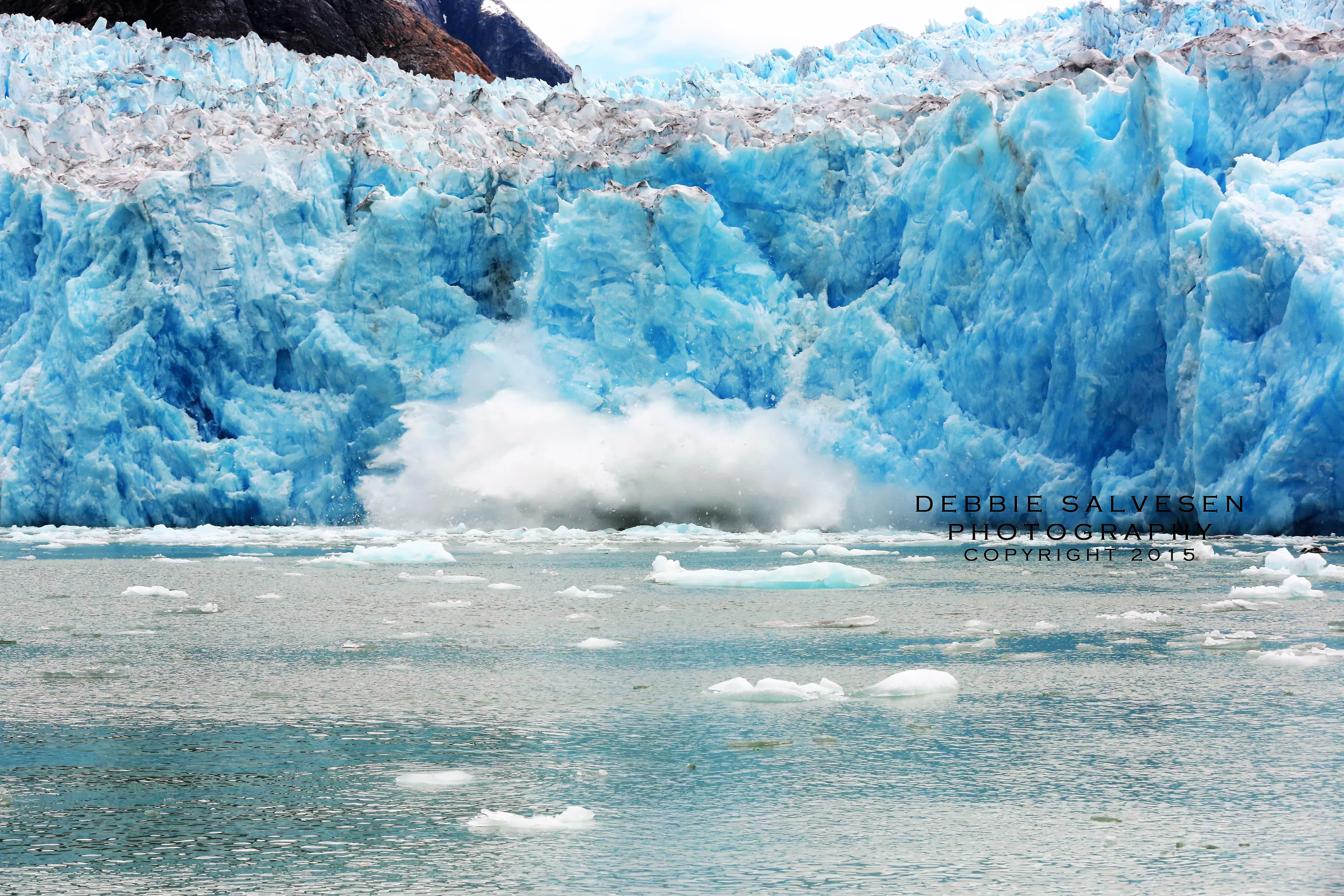 A HUGE Calving in Alaska