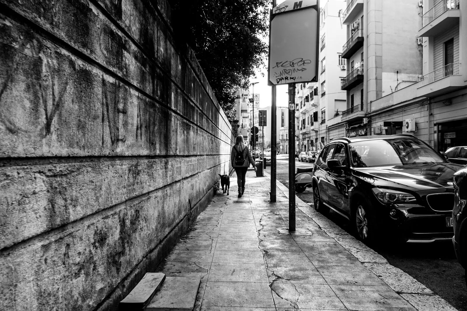 Walking around