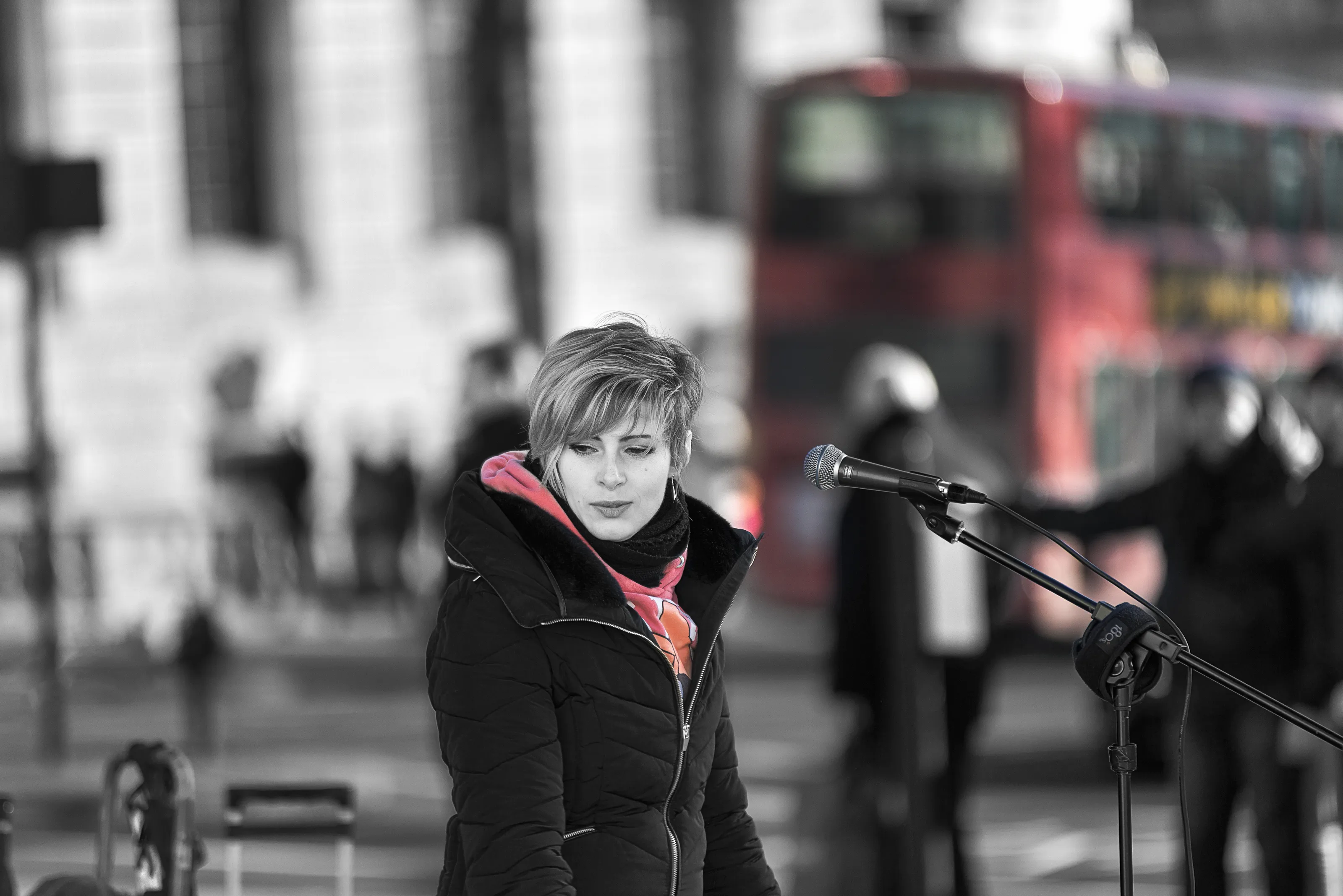 Trafalgar Busker