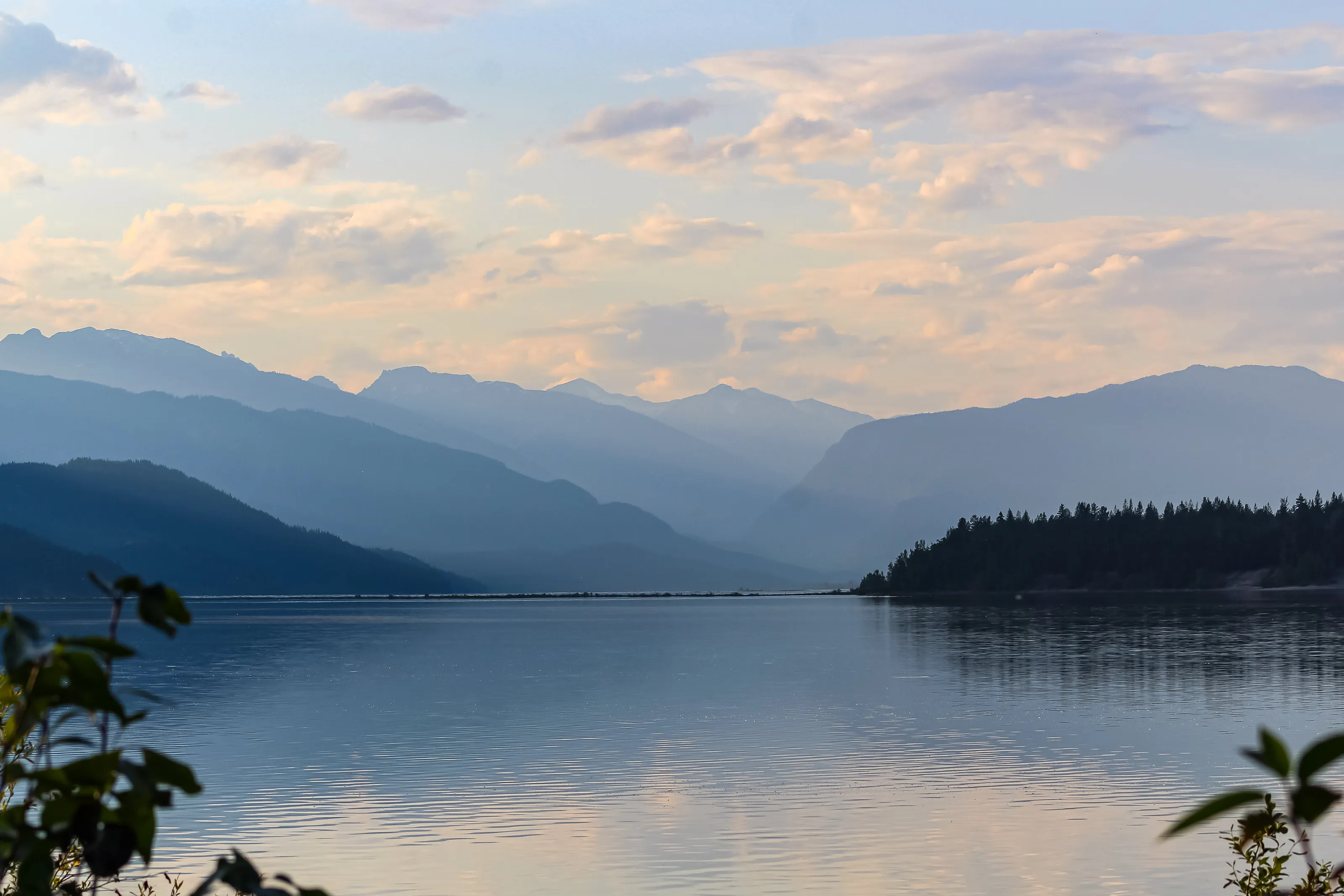 Columbia River at Blanket Creek Provincial Park