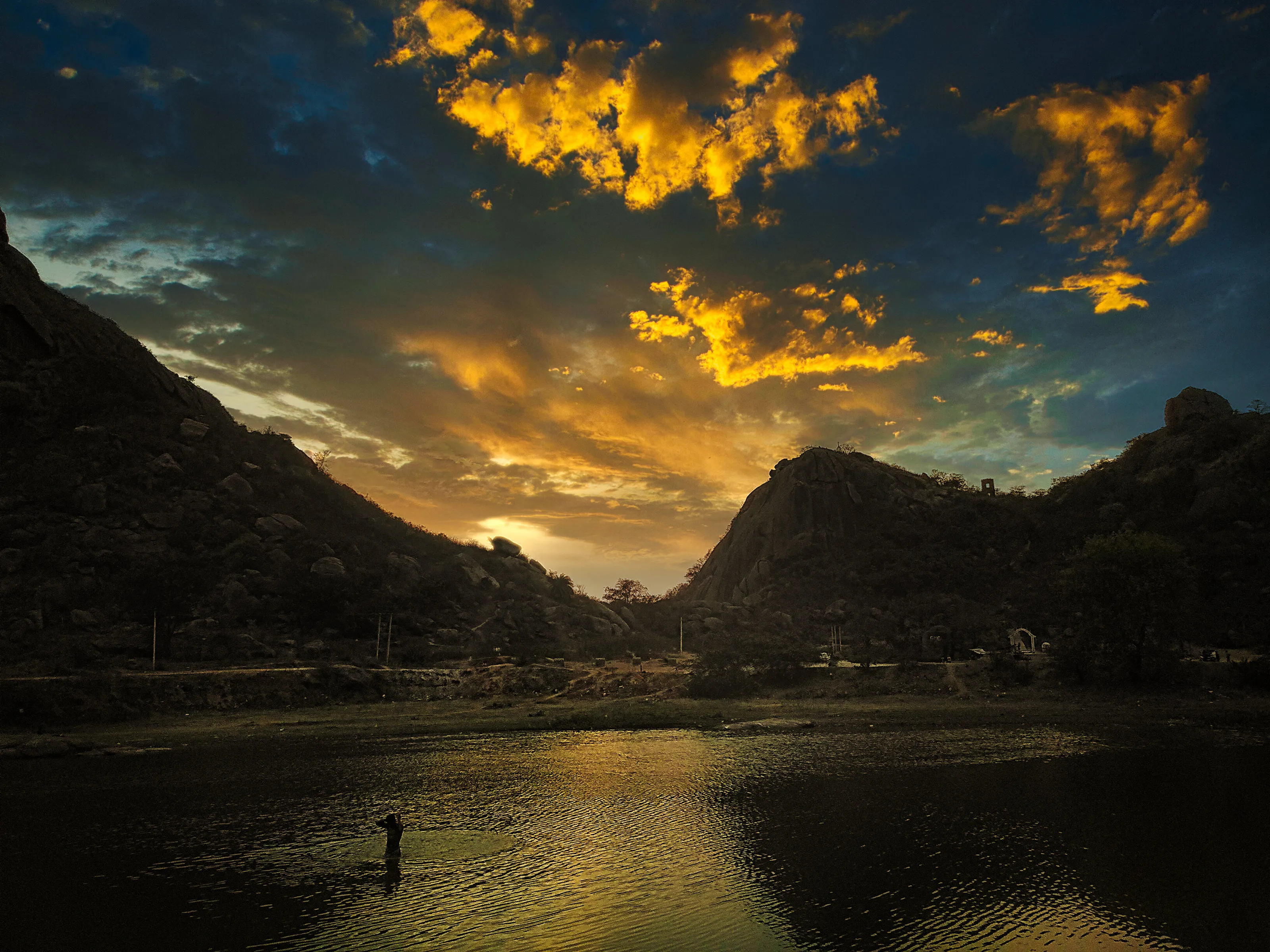 Sunset in Valley