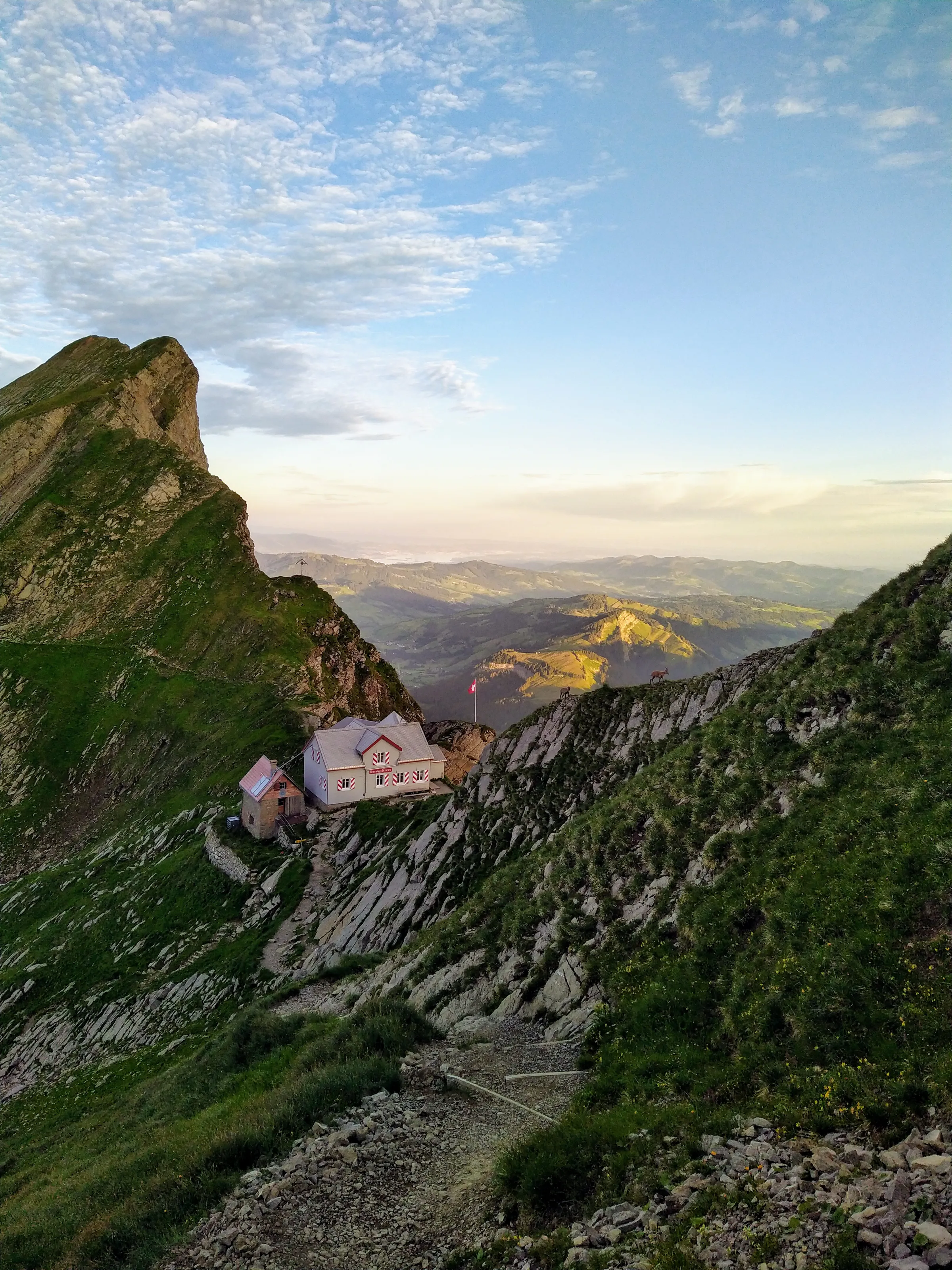 Morgenstimmung auf den Säntis Appenzell