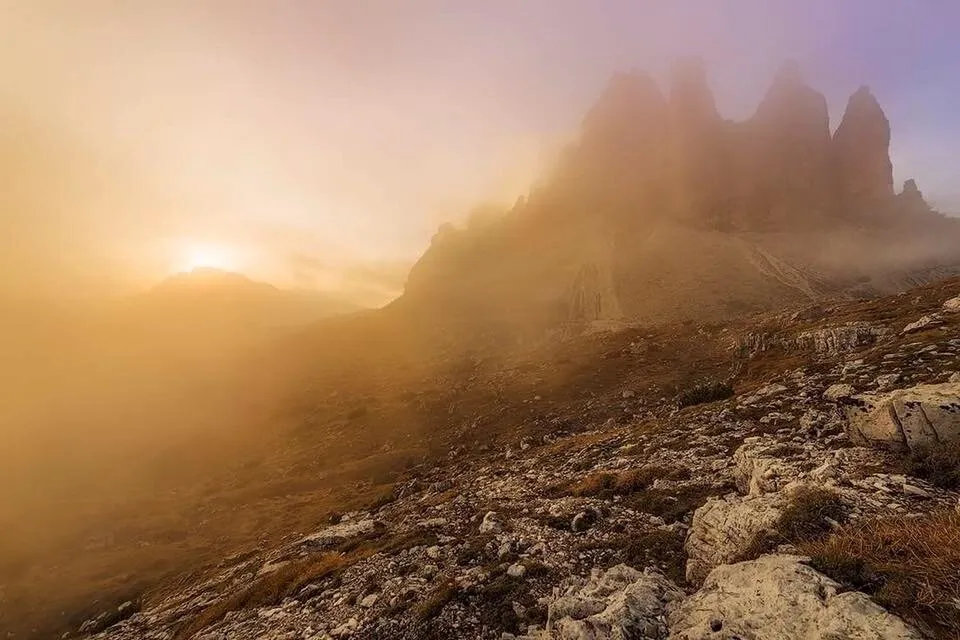 Foggy tre cime