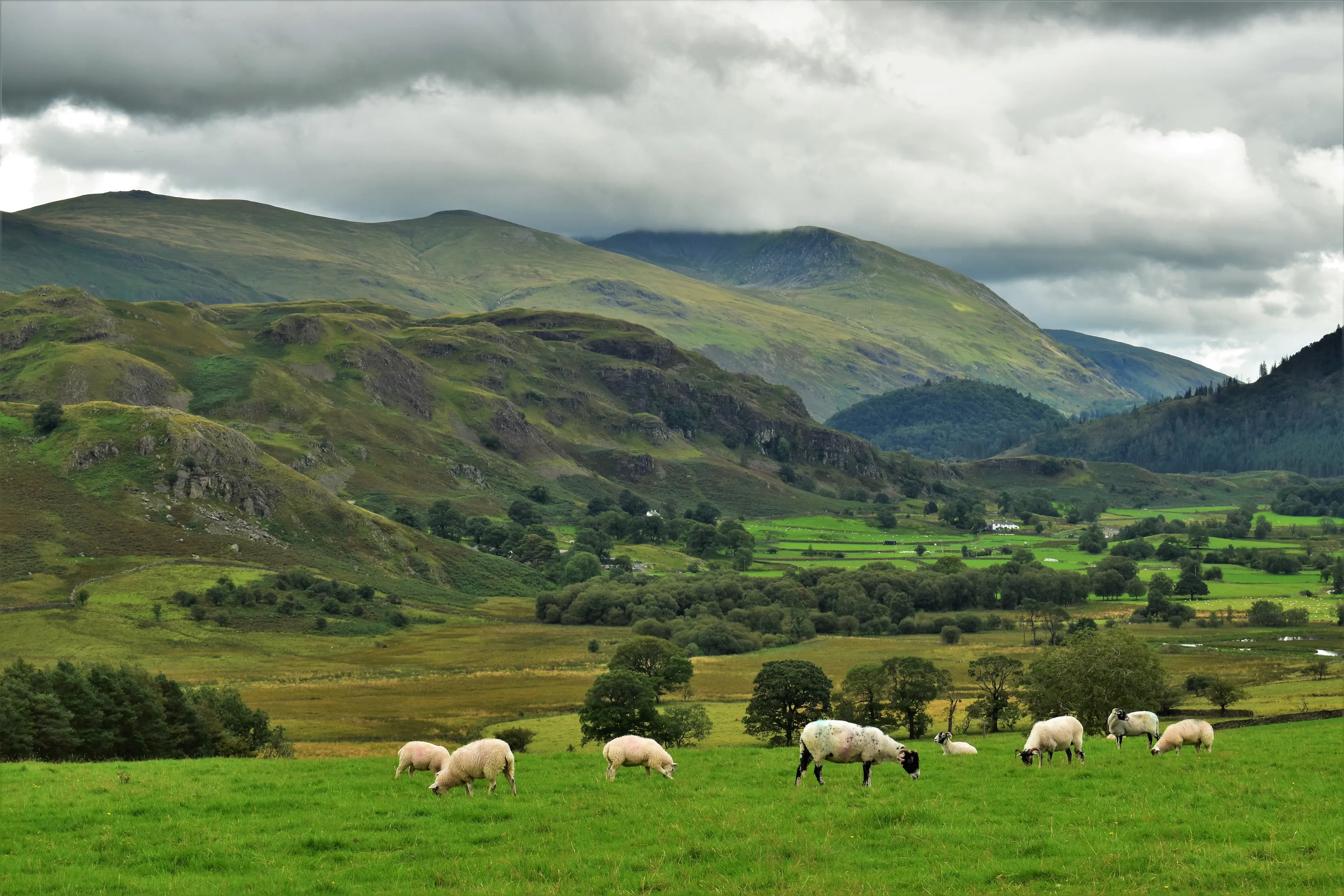 A cloudy day at Castlerigg