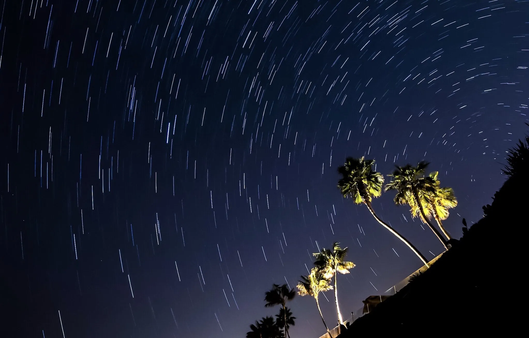 Star trails